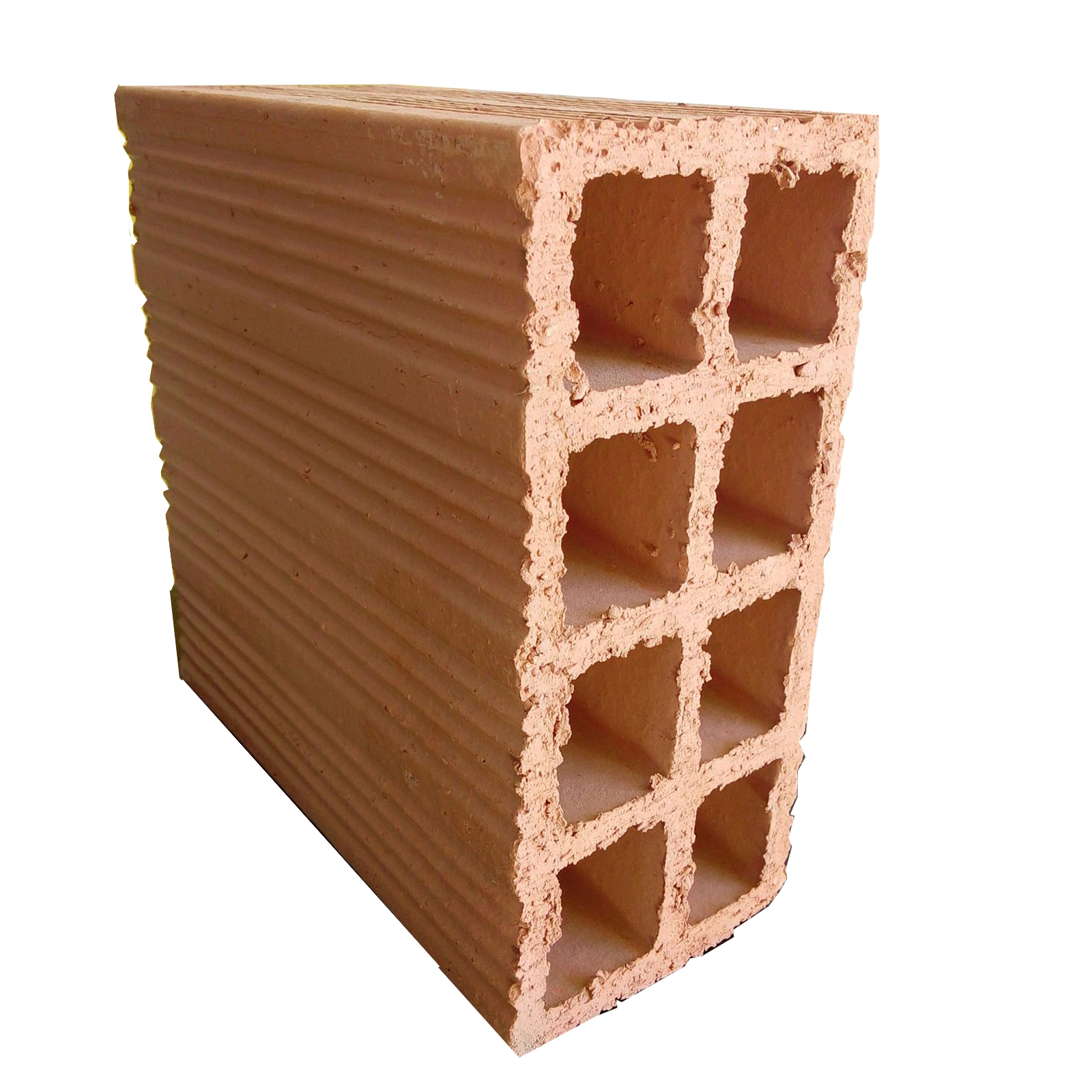 Bloco Cerâmico 8 furos 19x19x11,5cm Fenix