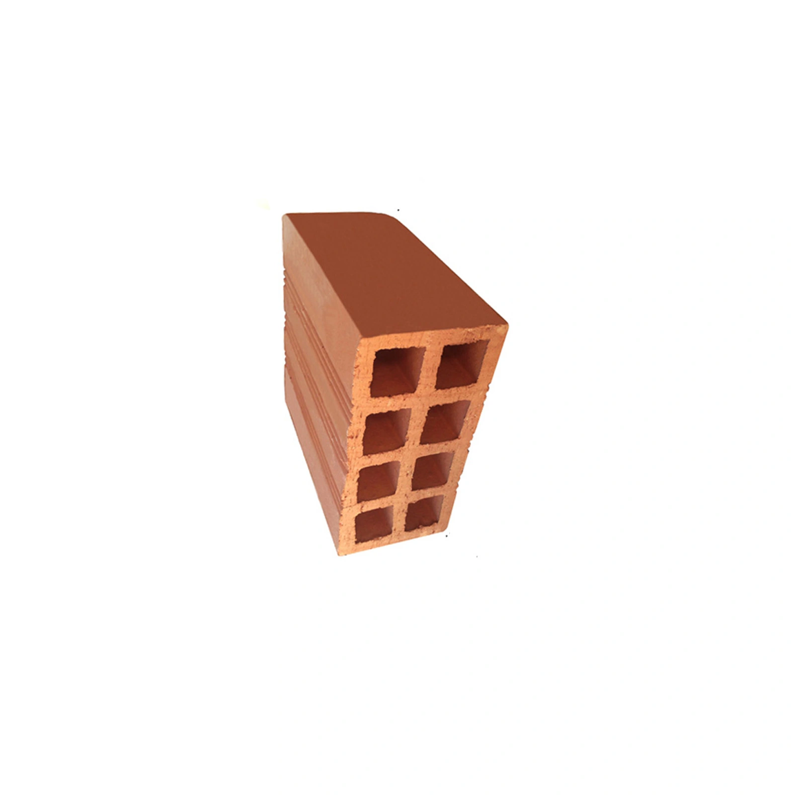Meio Bloco Cerâmico 8 furos 19x9x9cm Fenix