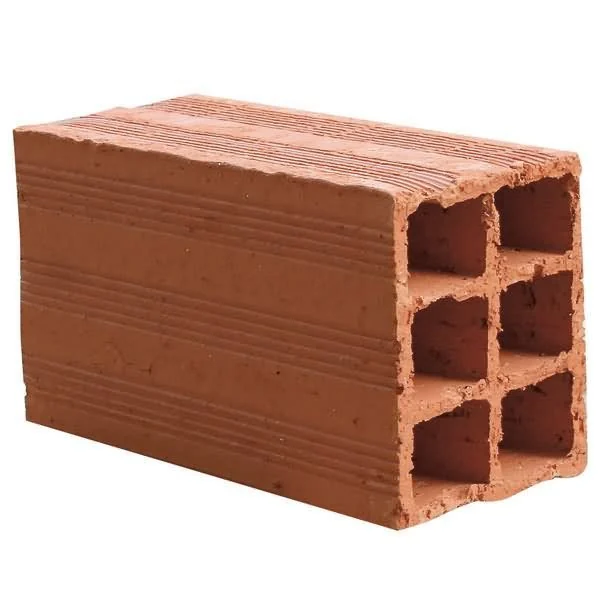 Bloco Cerâmico 6 furos 19x14x9cm Fenix