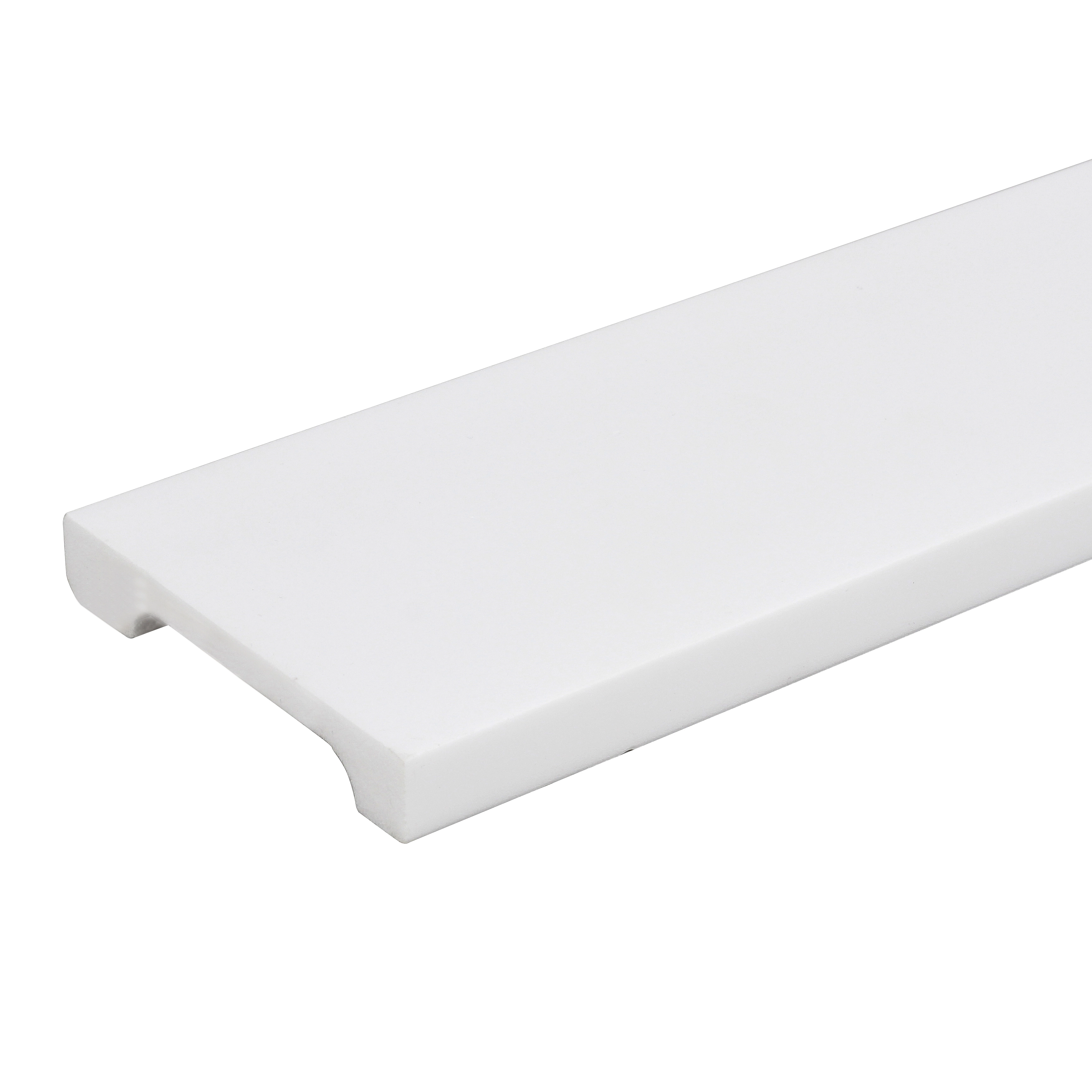 Rodapé de Poliestireno Branco 11x240cm Gart
