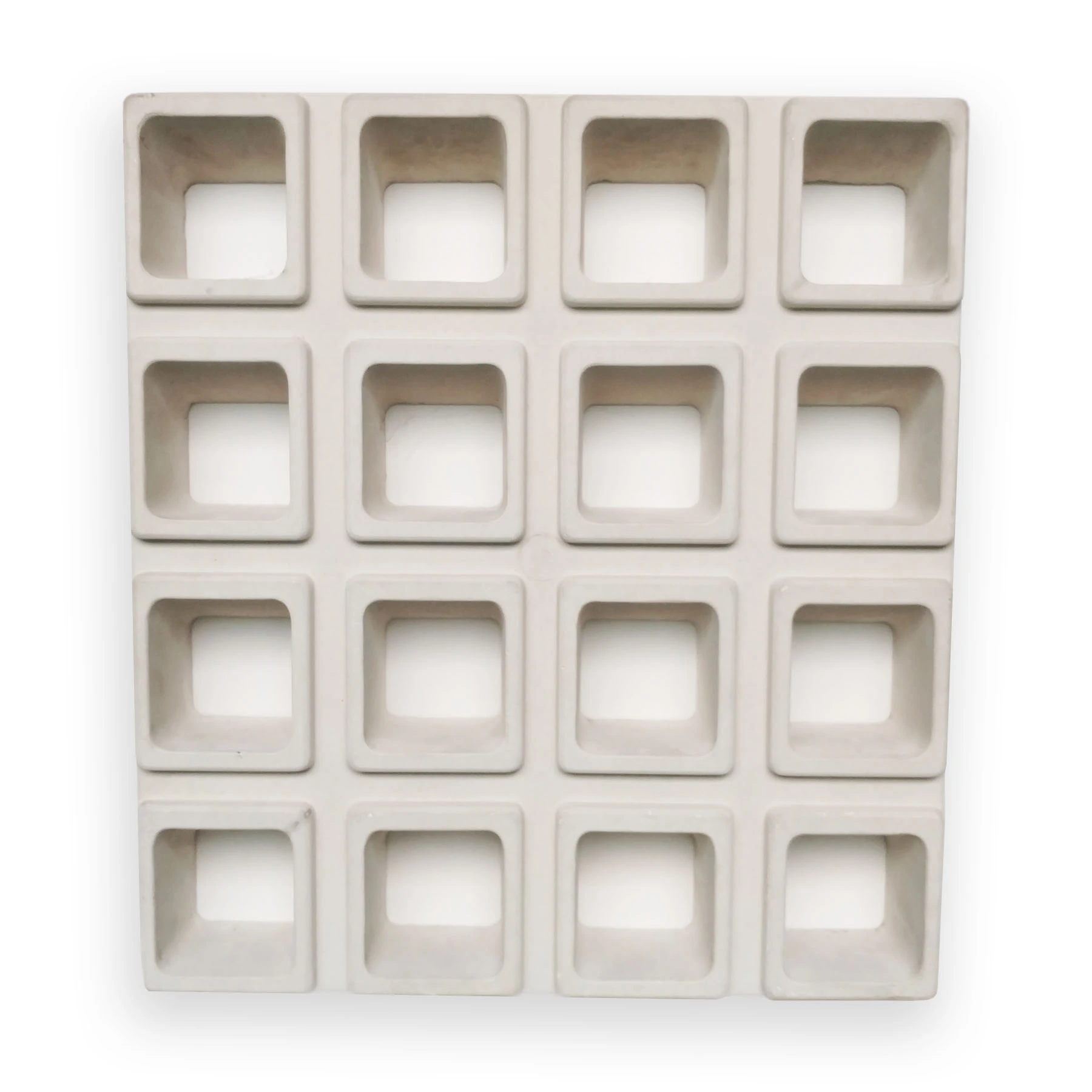 Elemento Vazado de Concreto 40x44cm Branco Anti-Chuva MCK Fabricação