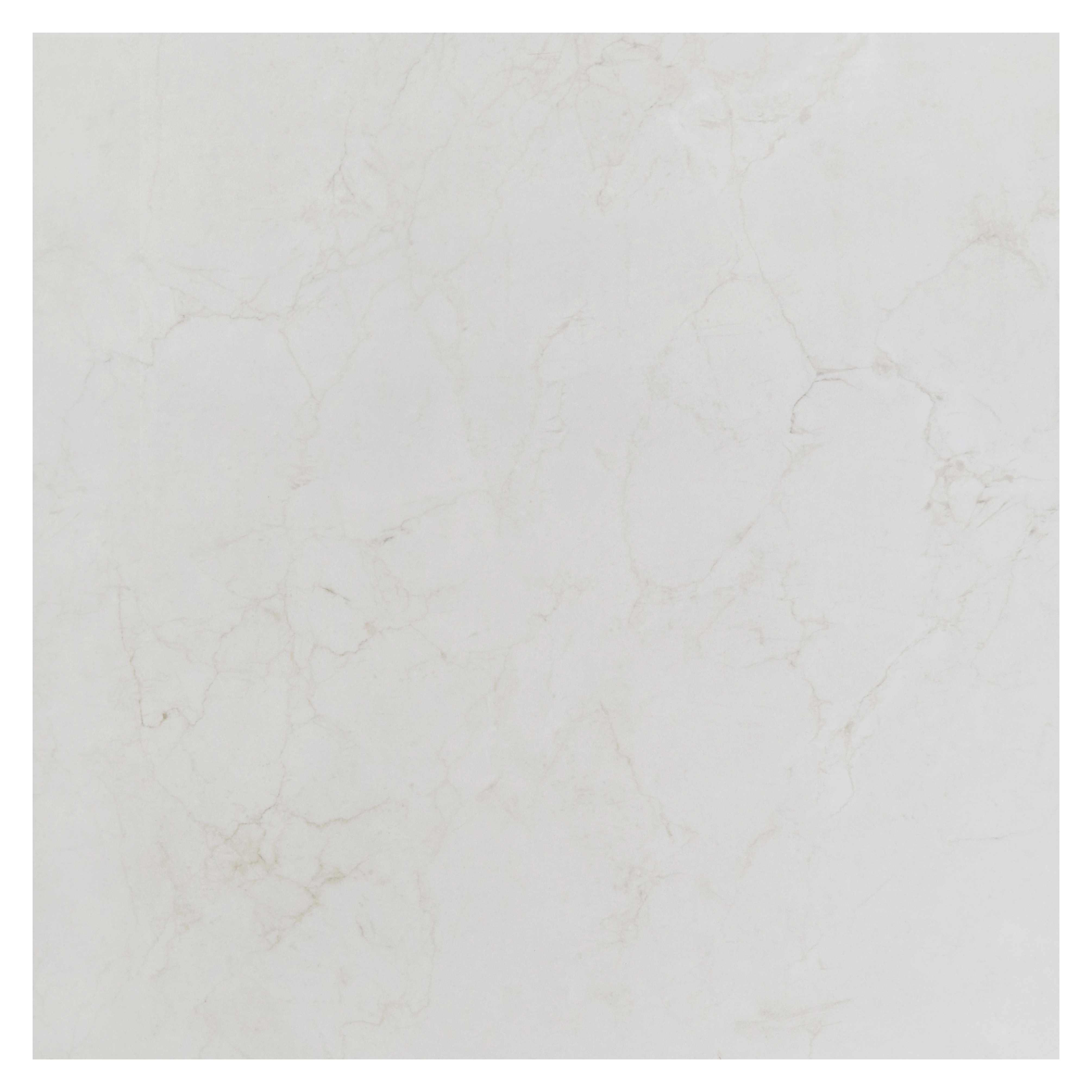 Piso Cerâmico Interno Mármore Esmaltado Borda Arredondada Bruma 61x61cm Artens