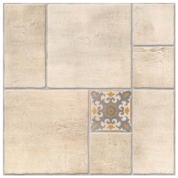 Piso Cerâmico Esmaltado Borda Arredondada 51X51cm modelo Turin CA12529 Casagrês