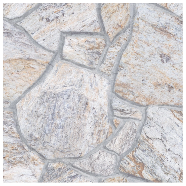 Piso Cerâmico Esmaltado Borda Arredondada 51x51cm modelo Pompeia HD Unigrês