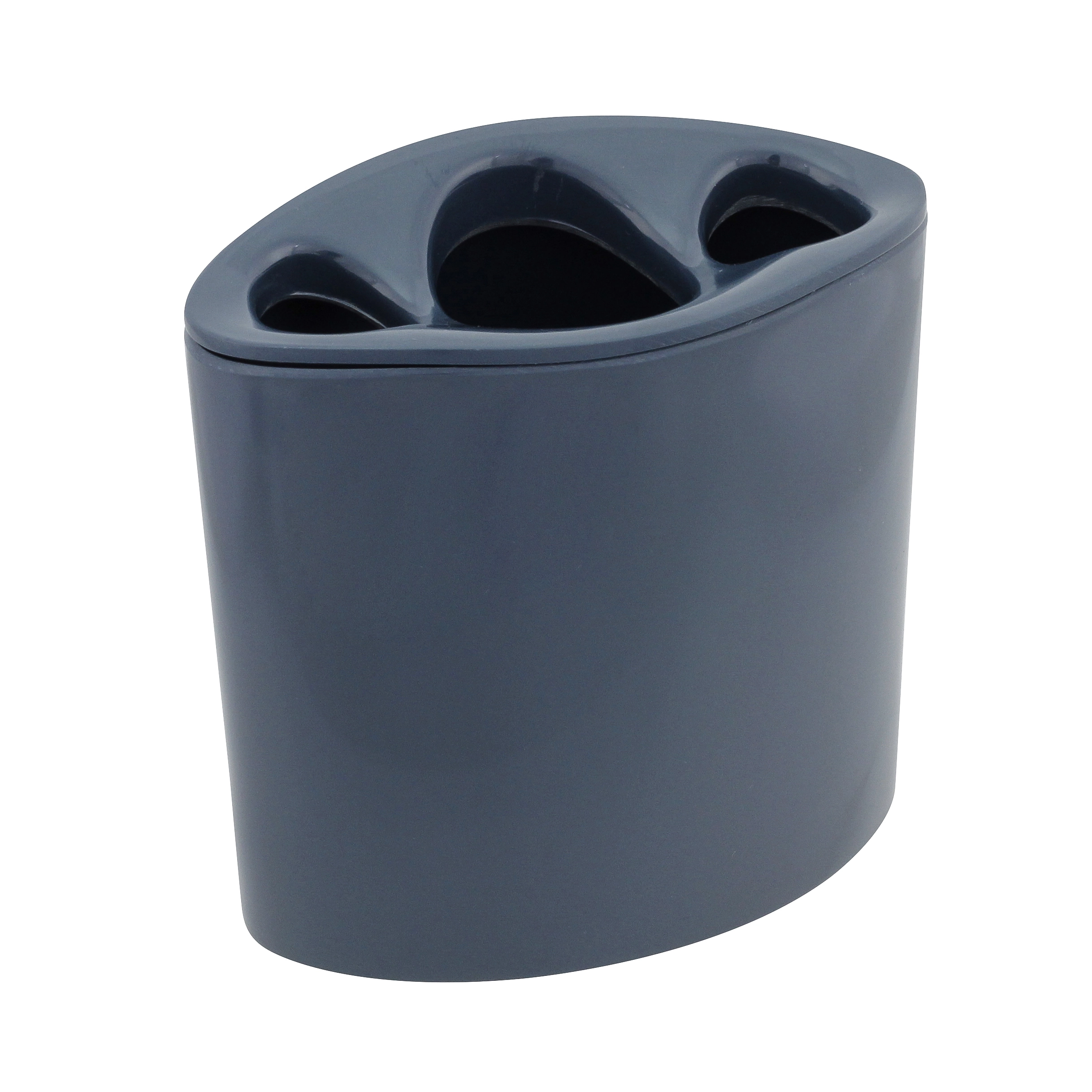Porta Escova de Dente Azul em Resina Plástica Orvino Night Sensea