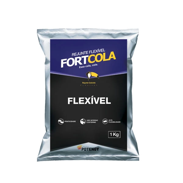 Rejunte Cimentício Platina 1 Kg Fortcola