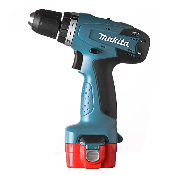 Furadeira e Parafusadeira 9,6V 6261DWPETC 127V (110V) com Kit Makita