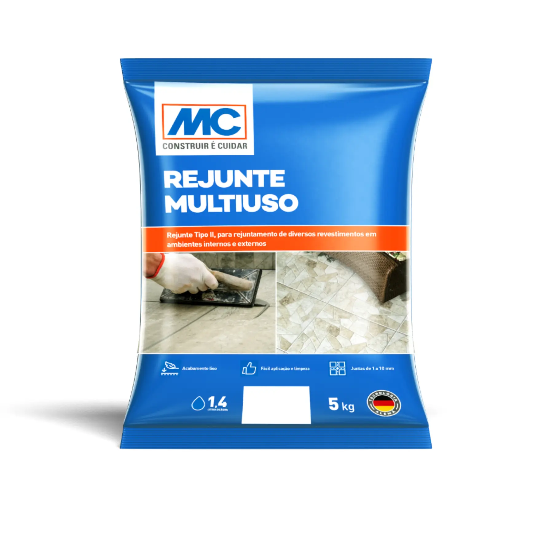 Rejunte Cimentício Imbuia 5 Kg MC Bauchemie