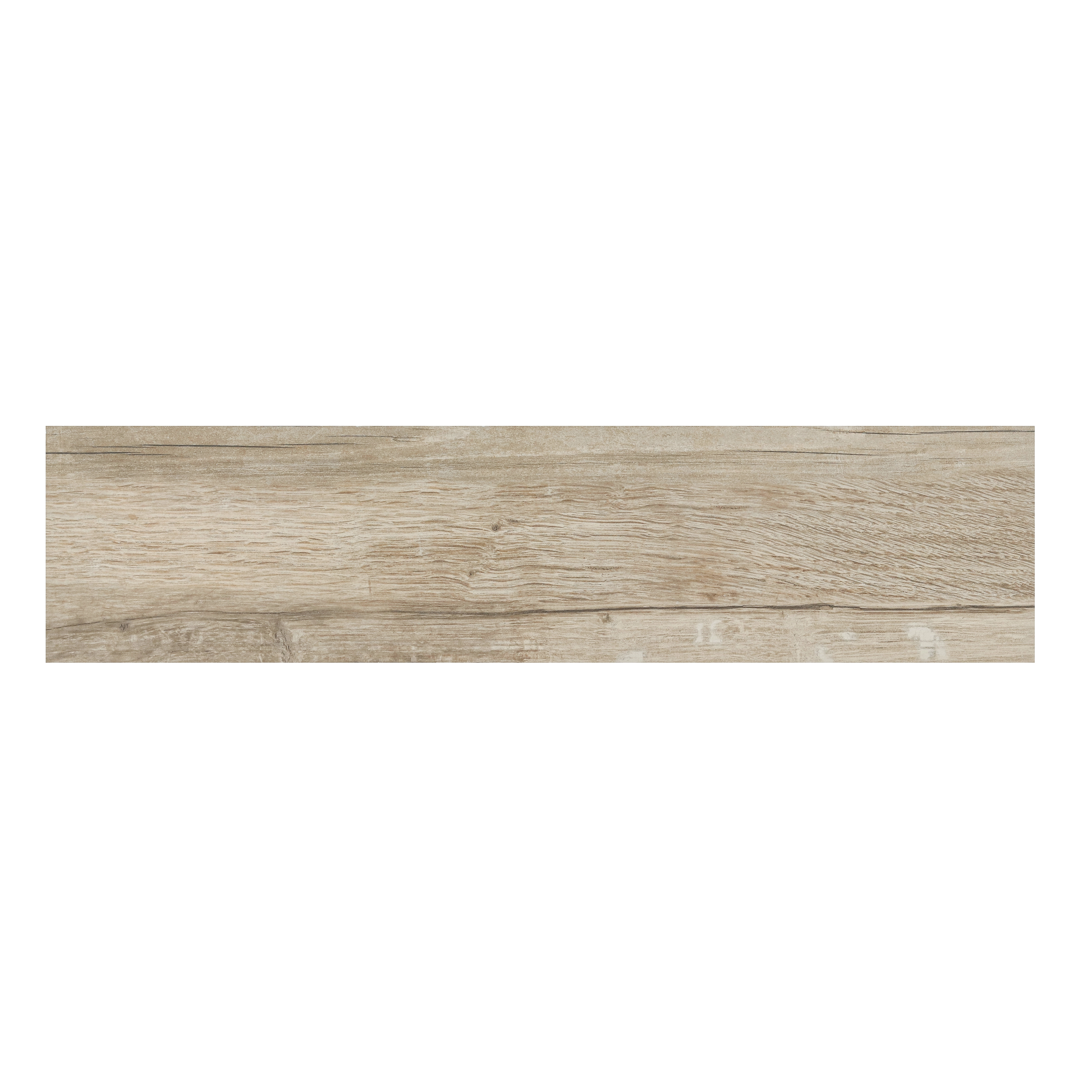 Porcelanato Interno Madeira Esmaltado Borda Reta Carvalho Natural 24,5x100cm Itagres