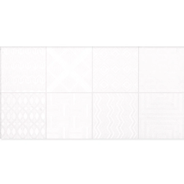Revestimento para Parede Brilhante Borda Reta Royal White 30x60cm Portobello