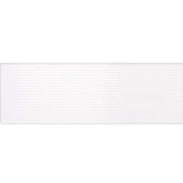 Revestimento de Parede Borda Reta Brilhante Horizon White 30x90cm Portobello