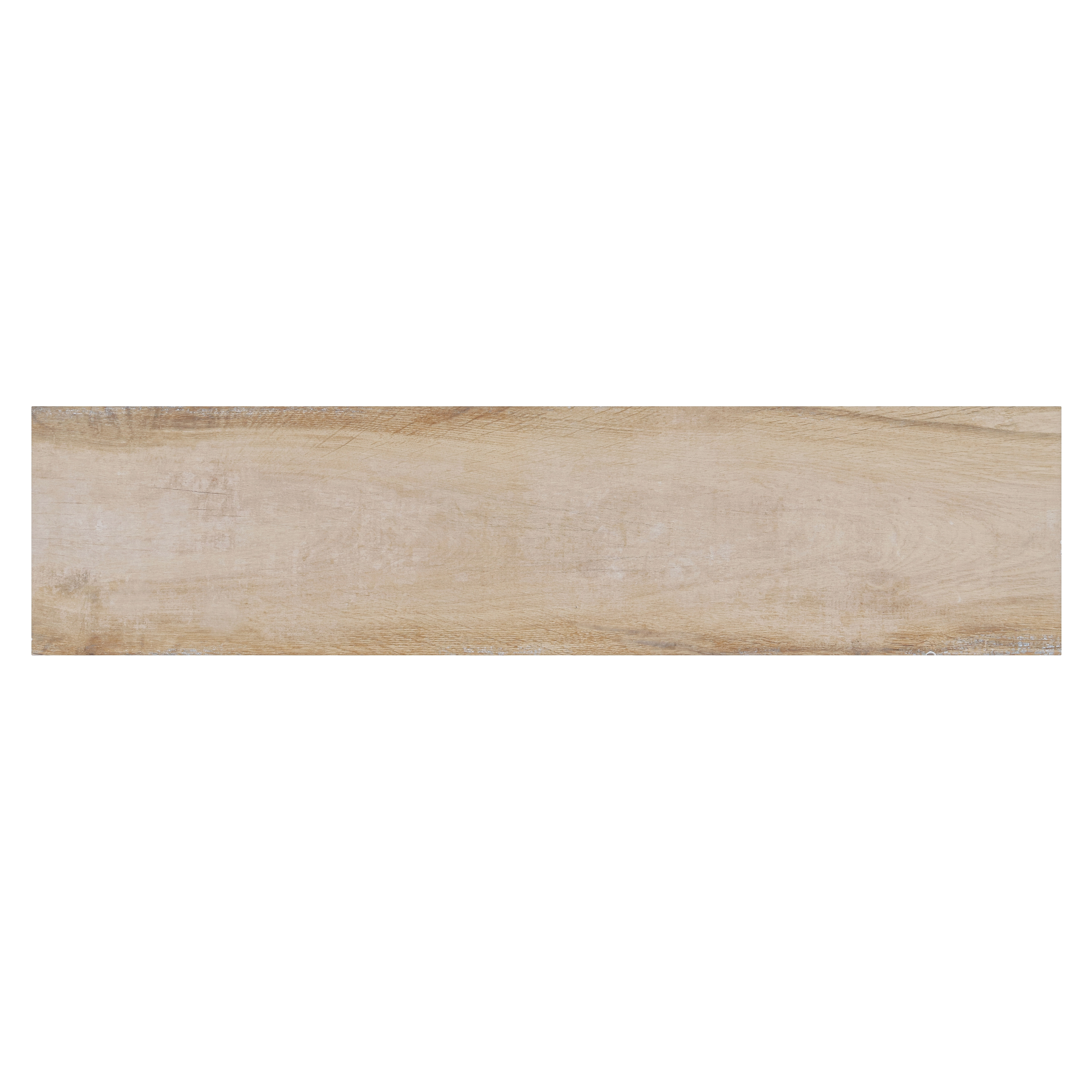 Porcelanato Externo Madeira Esmaltado Borda Reta Peroba 28,8x119cm Ceusa