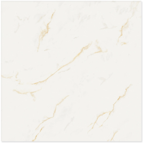 Porcelanato Marmorizado Polido Borda Reta Interno 87,7x87,7cm Calacata Real Portinari