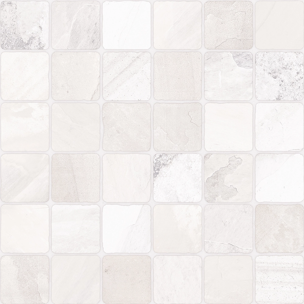 Porcelanato Esmaltado Borda Arredondada 60x60cm modelo Mosaico São Tome Buschinelli