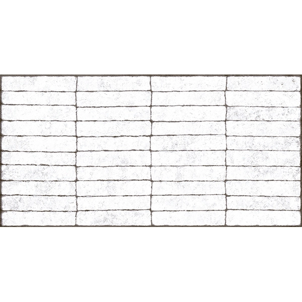 Revestimento Externo Mattone Bianco 51x103cm Lanzi