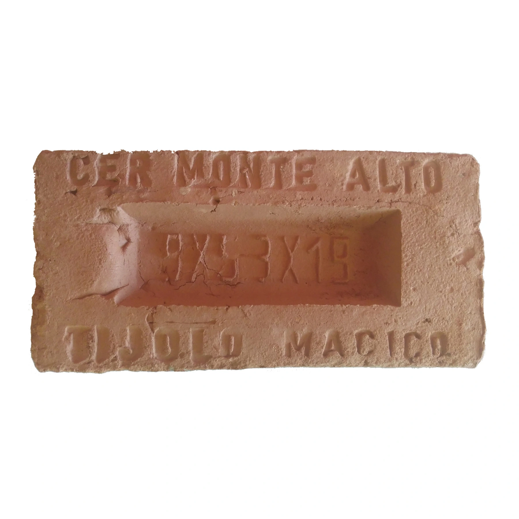 TIijolo Maciço Prensado 09x19,5x4cm Cartefix