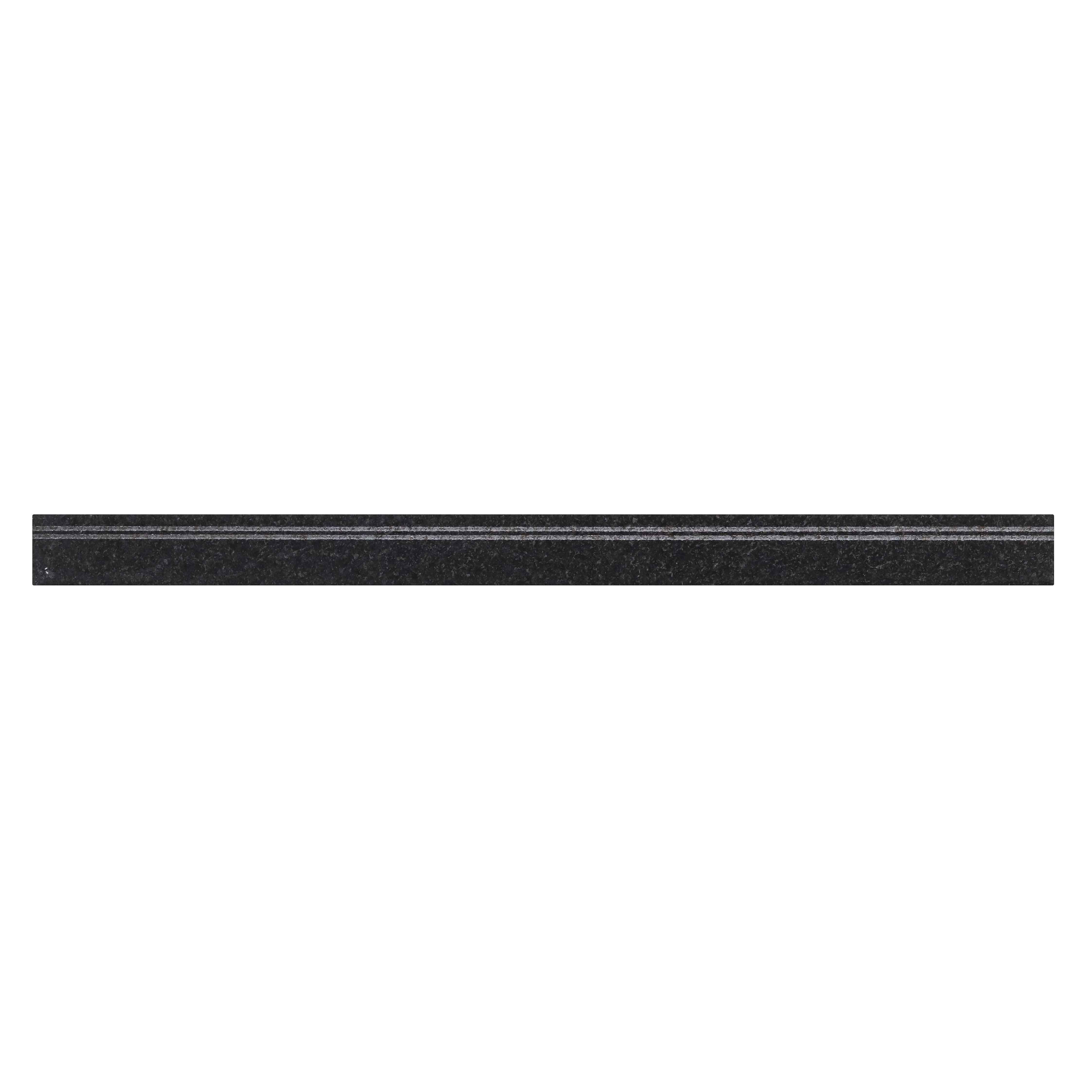 Borda de Escada Granito Noir 7x102cm Trento Marmi