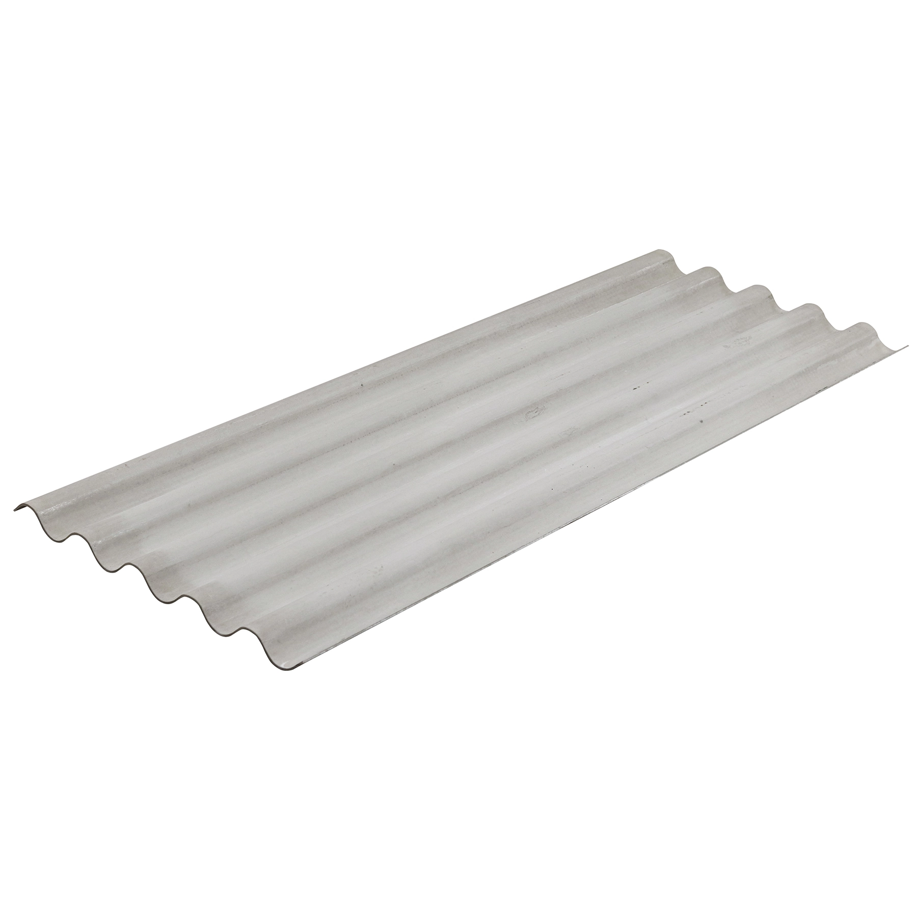 Telha de Fibrocimento Ondulada Hidrofugada 92x244cm 5mm Cinza Infibra