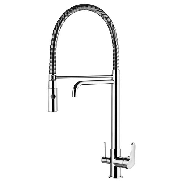 Torneira Monocomando para Pia de Cozinha Bica Alta Cromado Filtrante 2264 C76 Lorenzetti