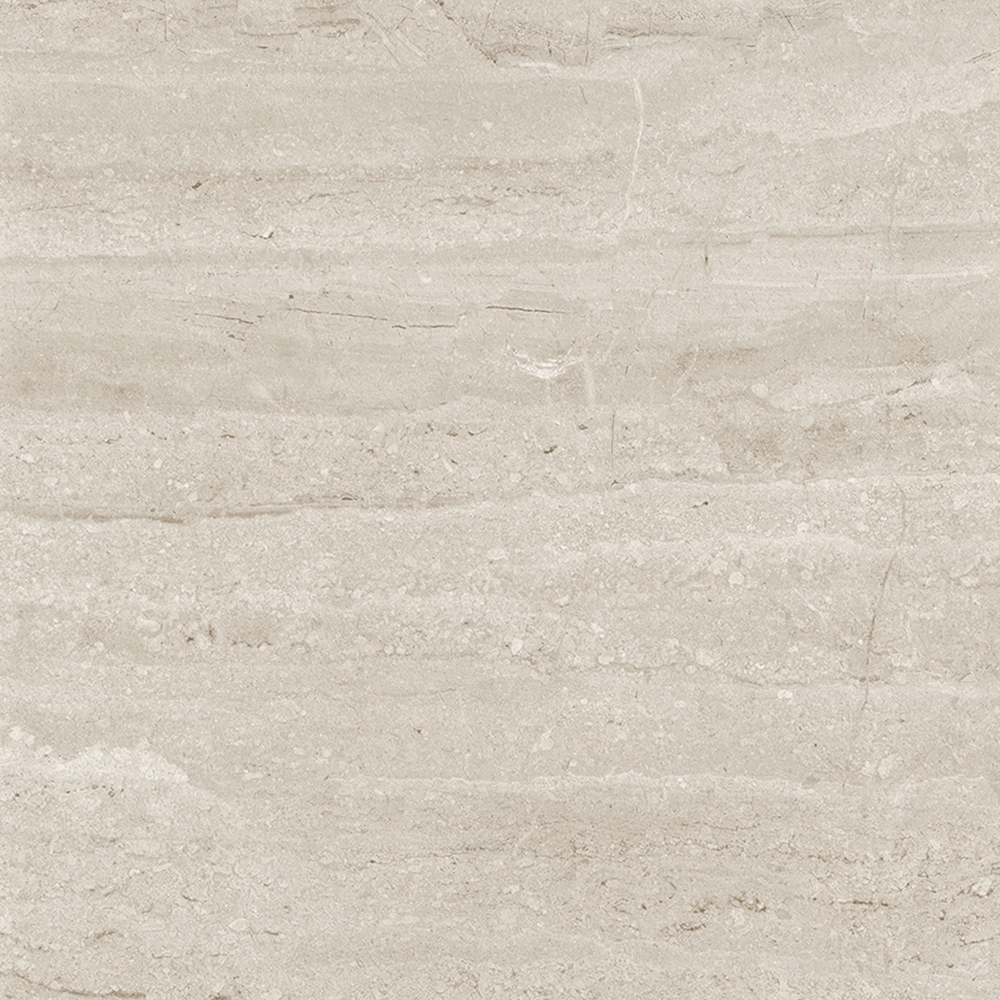 Porcelanato Marmorizado Acetinado Borda Reta Interno 100x100cm Travertino Ceusa
