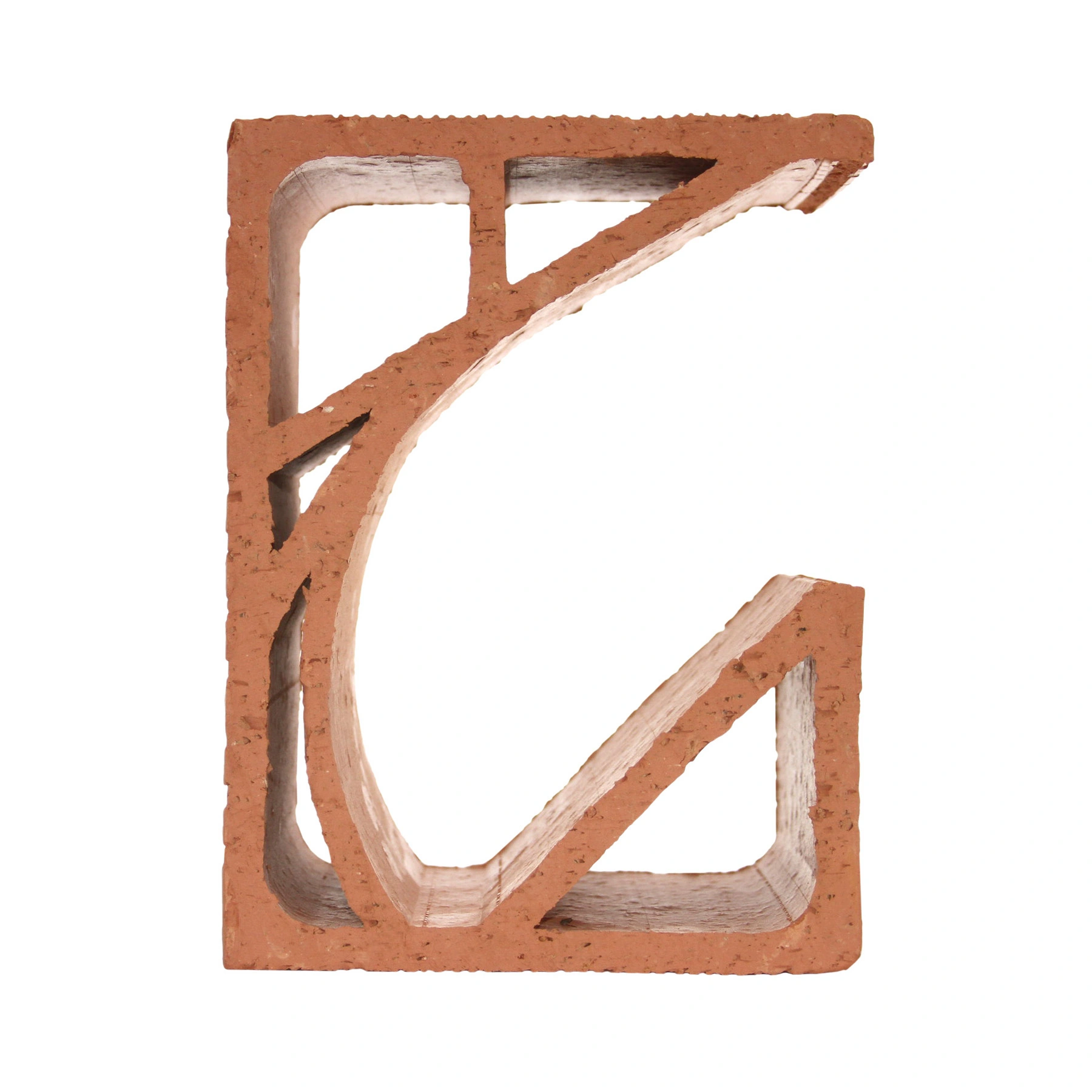 Meio Bloco Jardim Vertical Cerâmico 19x25x14,5cm GreenWall Ceramic