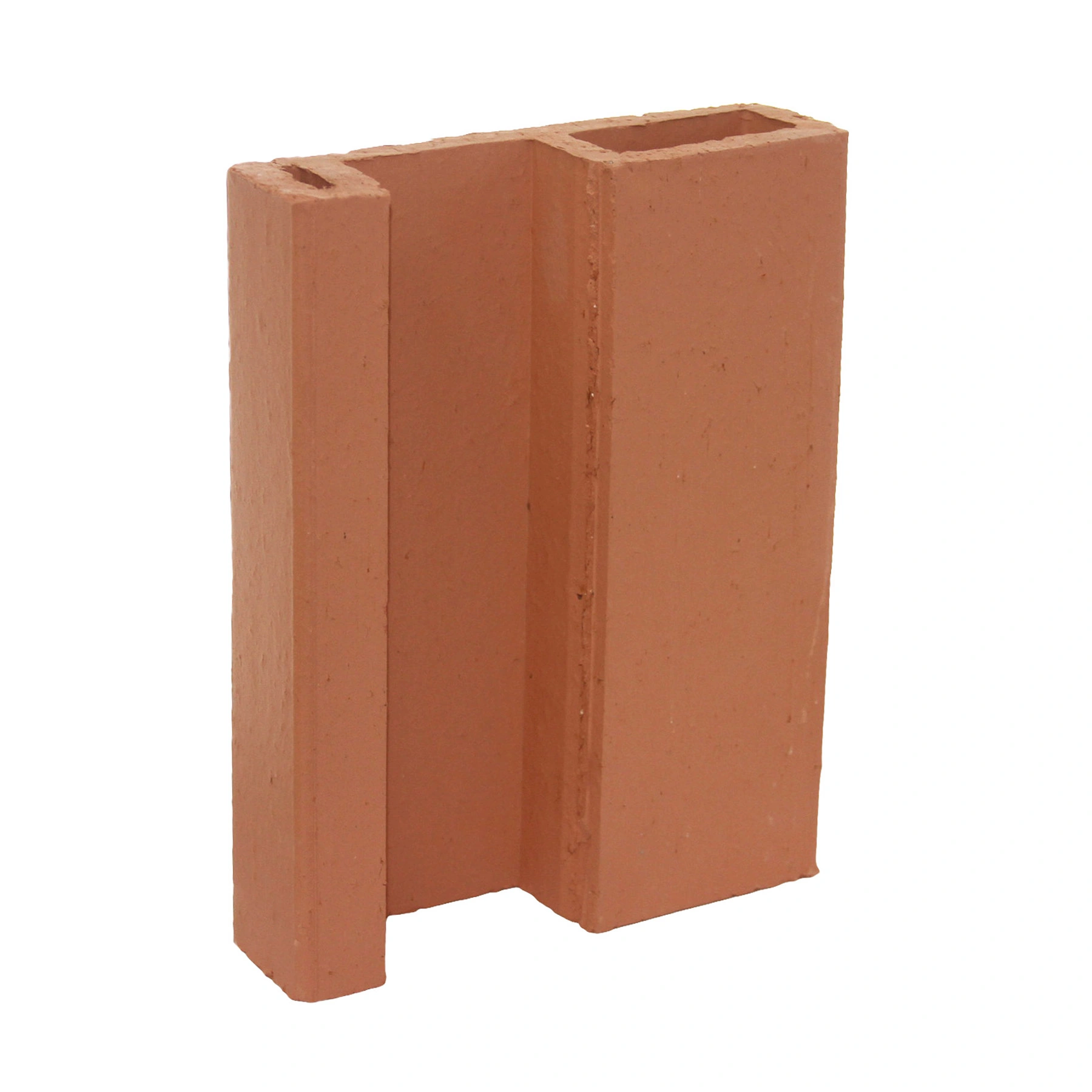 Bloco Jardim Vertical Cerâmico Acabamento Lateral 19x25x5cm GreenWall Ceramic
