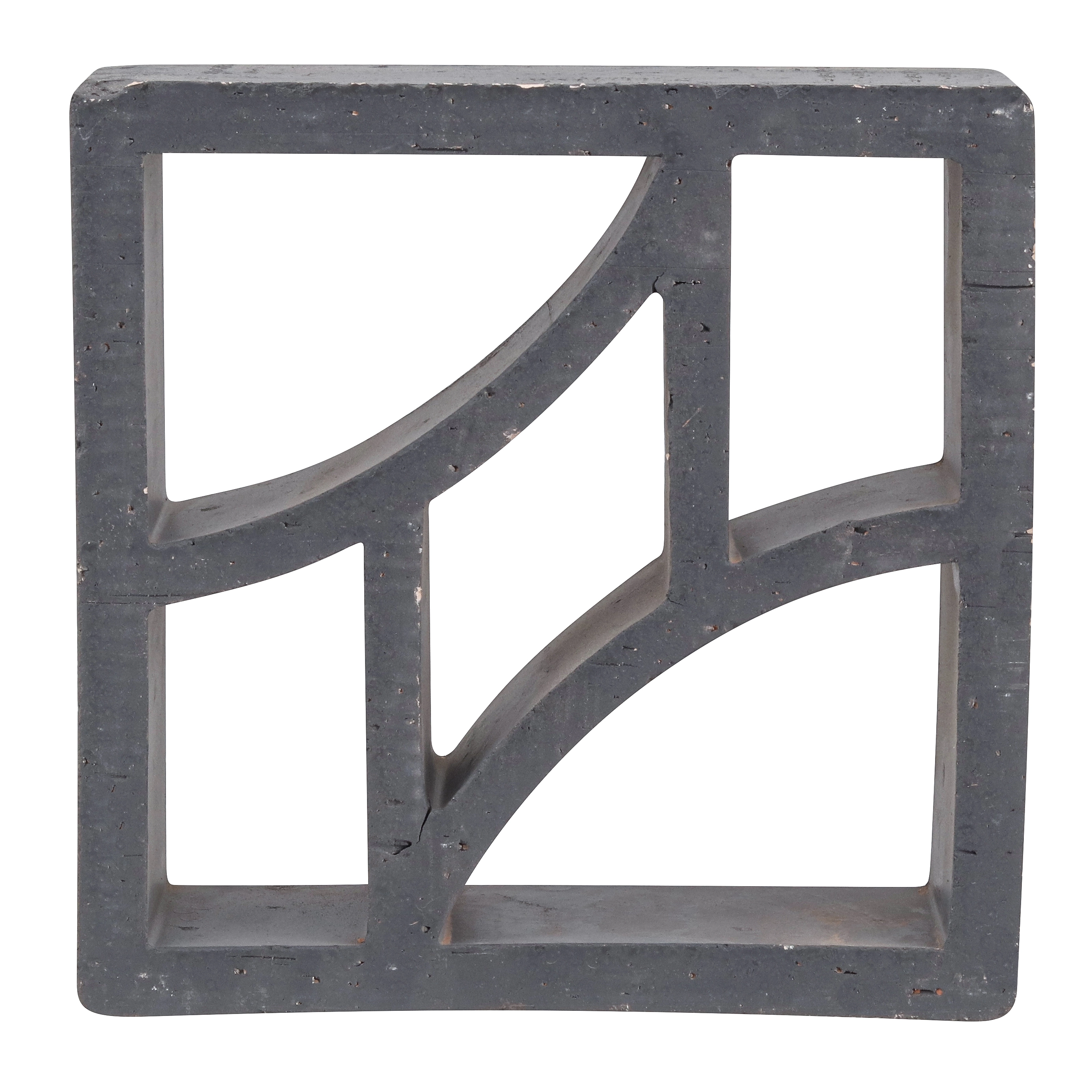 Cobogó Cerâmico Natural 25x25cm Carbono Idunna Essenza