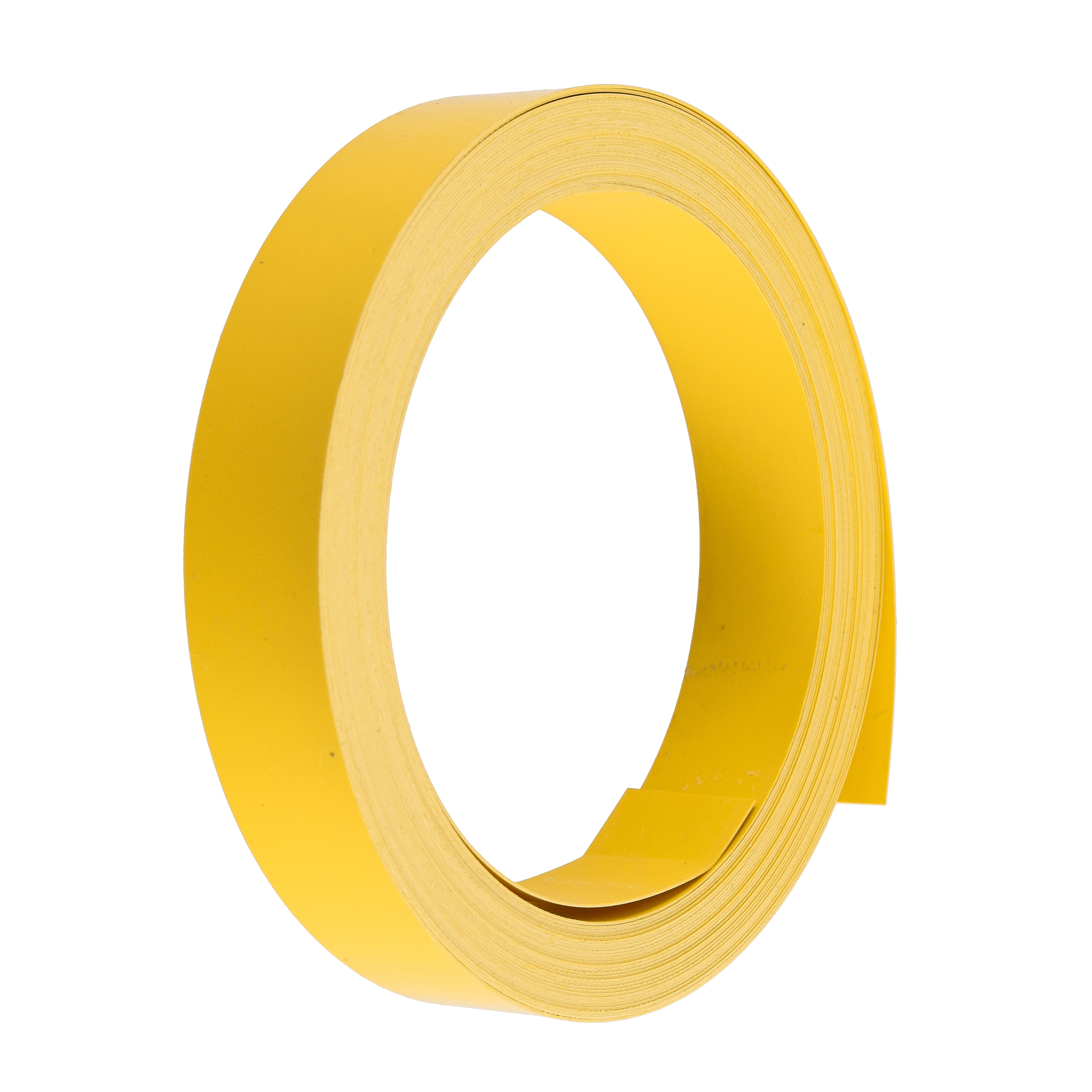 Fita de Borda PVC Amarelo Gema 22mm Rolo com 10m JR
