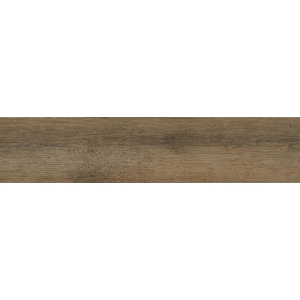 Porcelanato Amadeirado Marrom Acetinado 19x90cm Externo Borda Reta Reserva Natural Eliane