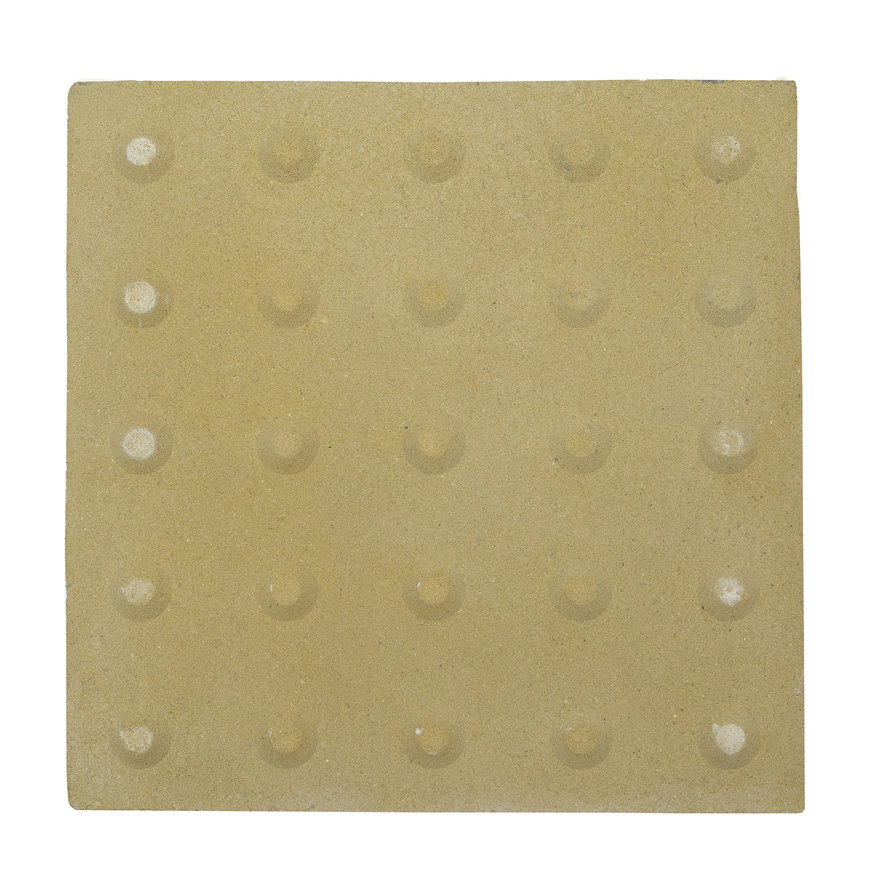 Piso Podotátil Alerta Amarelo 25x25cm Cimartex