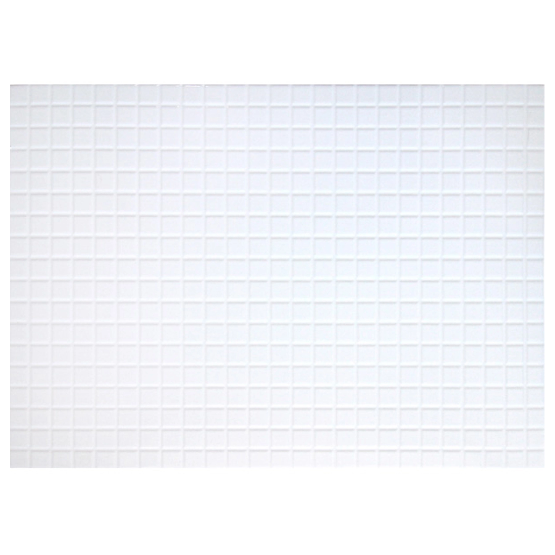 Revestimento de Parede Interno Pastilhado Brilhante 33x46cm Borda Arredondada Cariri Branco Cerbras