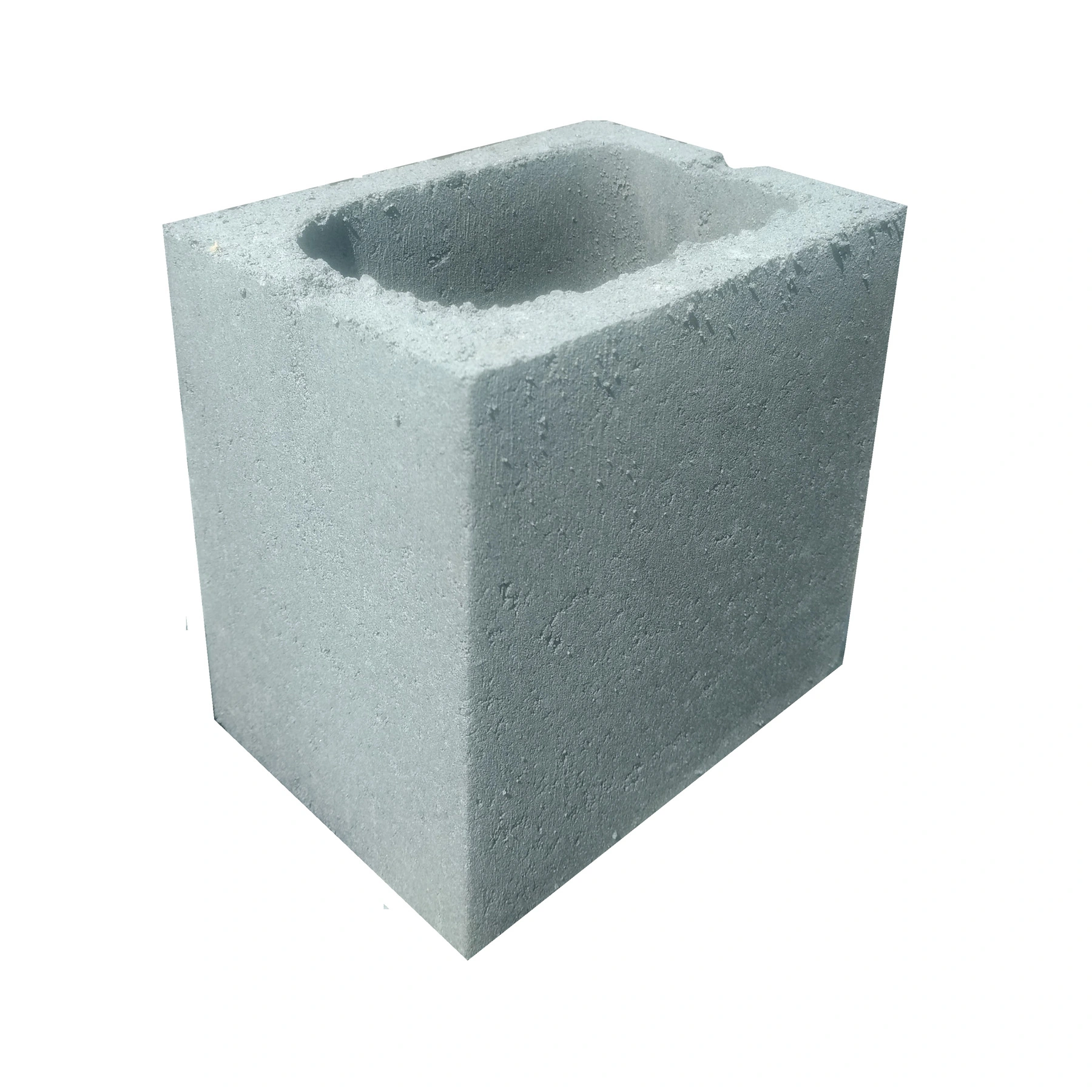 Meio Bloco de Concreto Veação 14x19x19 Megabloc
