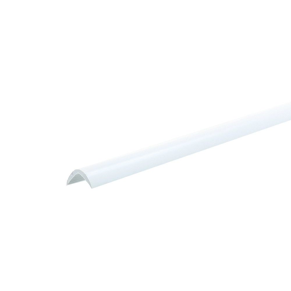 Cantoneira para Parede Sobrepor 2,8M Branco PVC