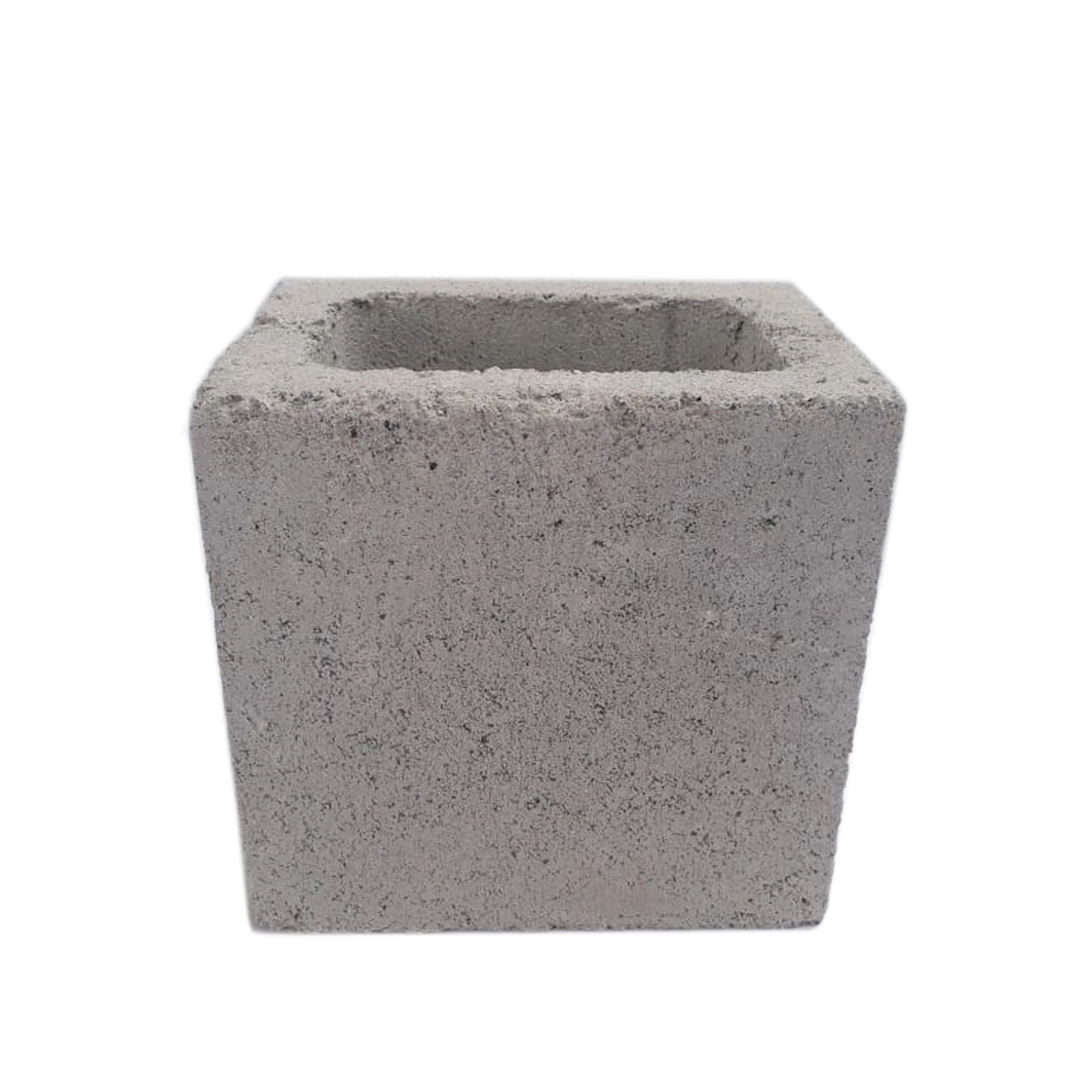 Meio Bloco de Concreto Vedação 14x19x19cm Cidade Engenharia
