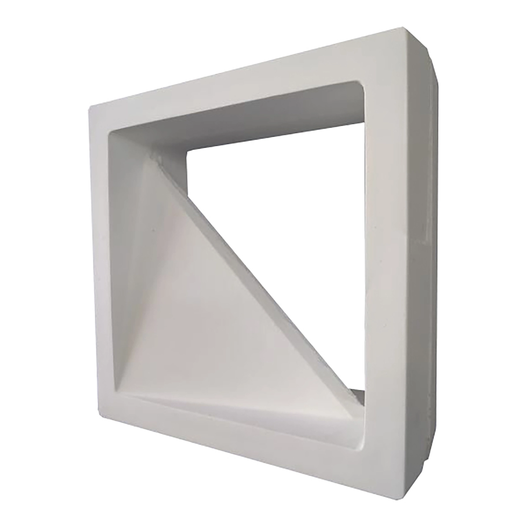 Elemento Vazado de Cimento 33x33cm Cinza Golubov Stone Plus