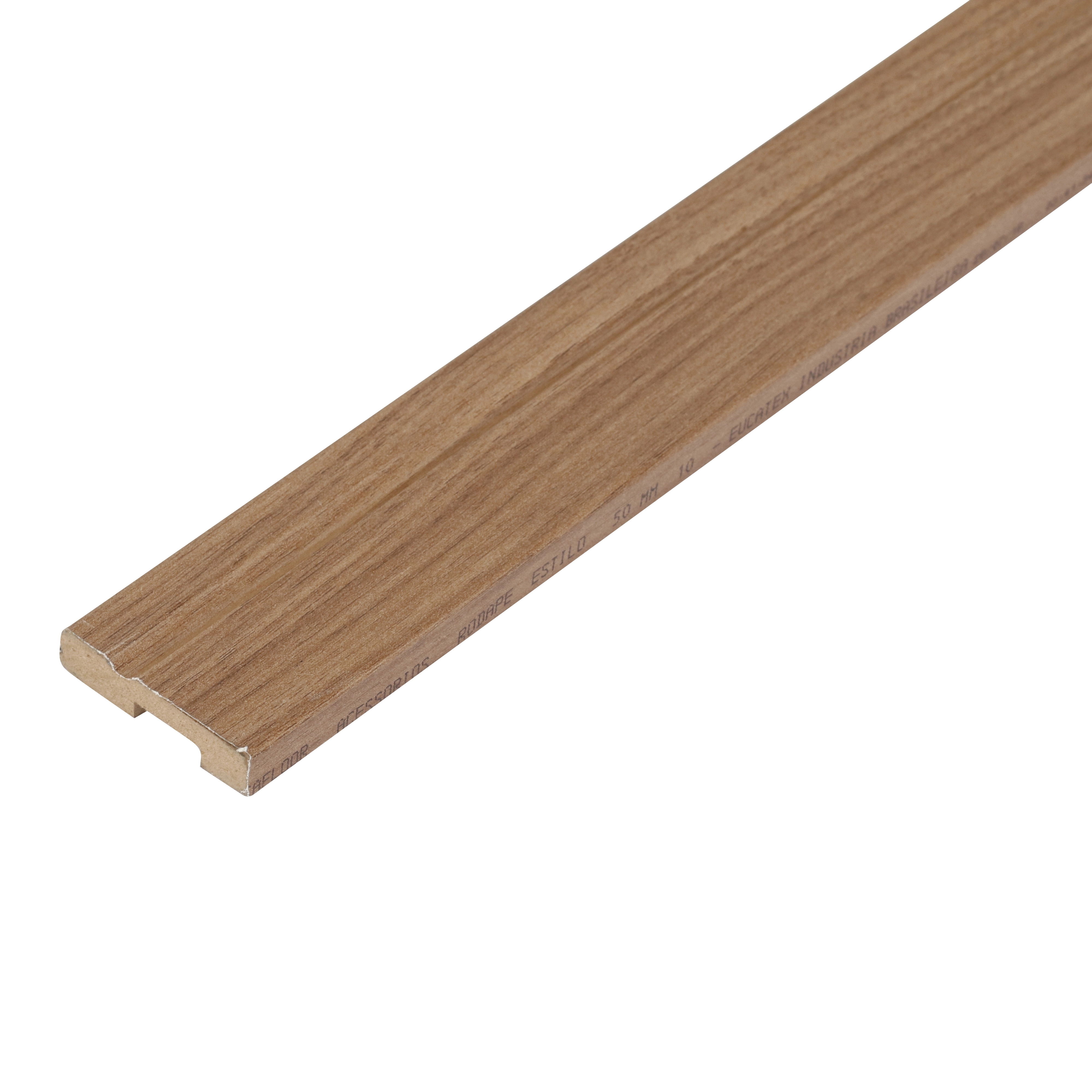 Rodape N°10 7970404 Marrom 5X240cm Eucafloor