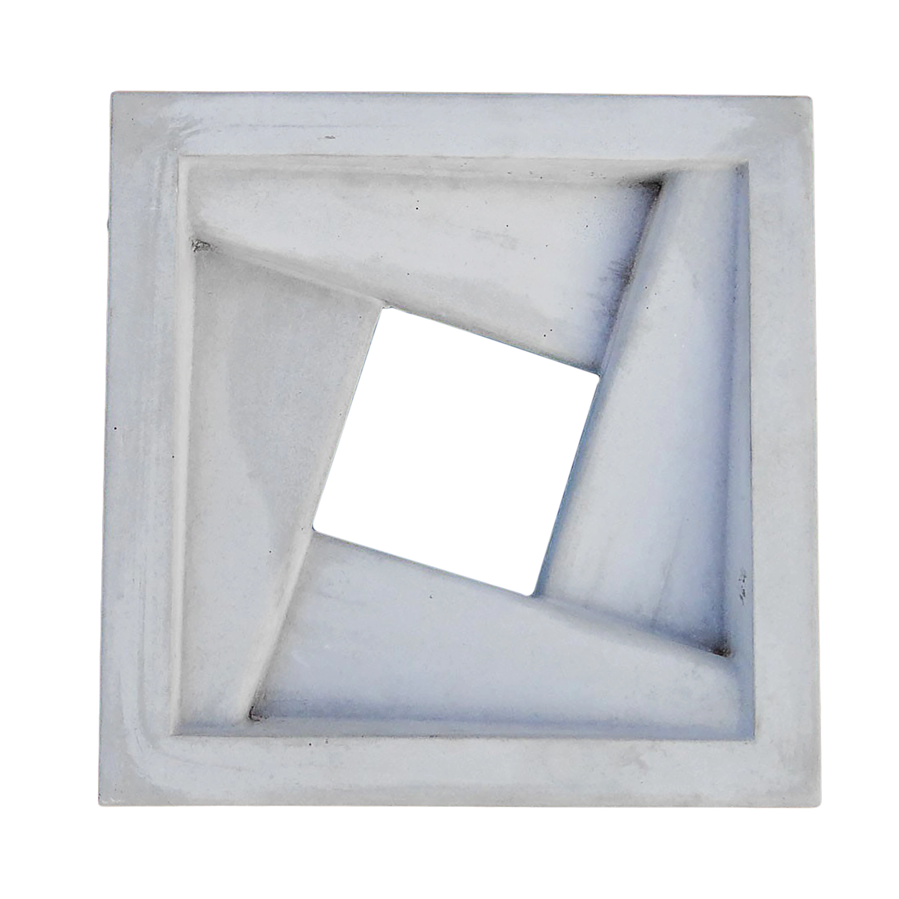 Elemento Vazado de Concreto 30x30cm Cinza Foco Lajes São Francisco