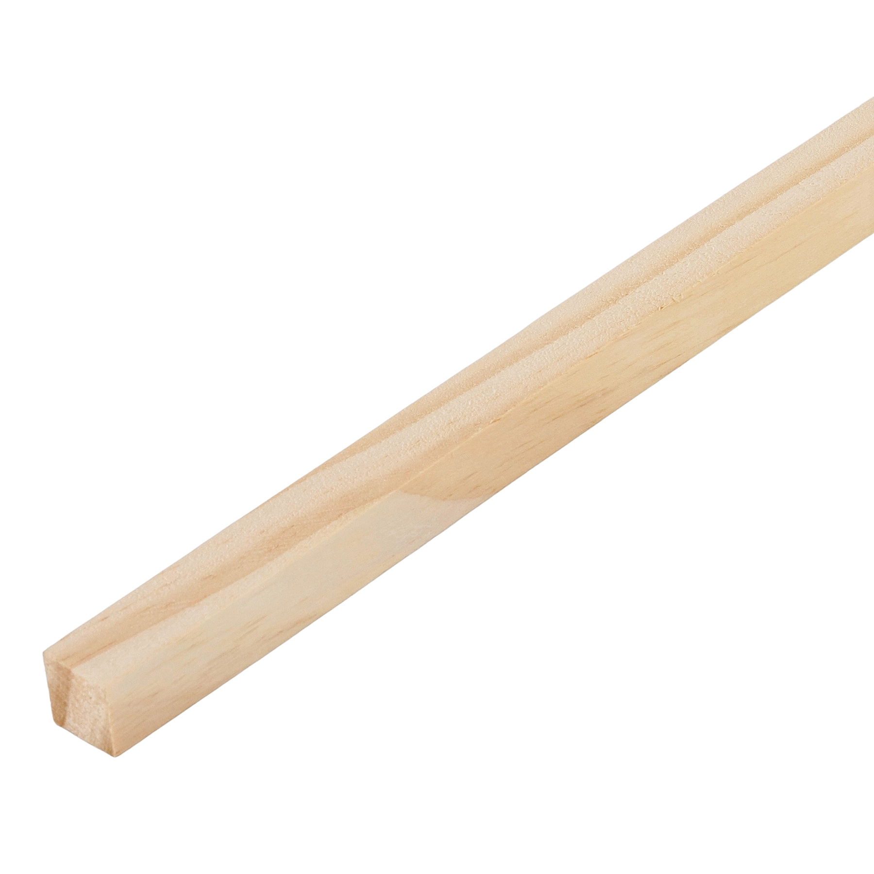 Quadrado de Madeira Pinus Natural 1,9x1,9x100cm Madeiras Lega