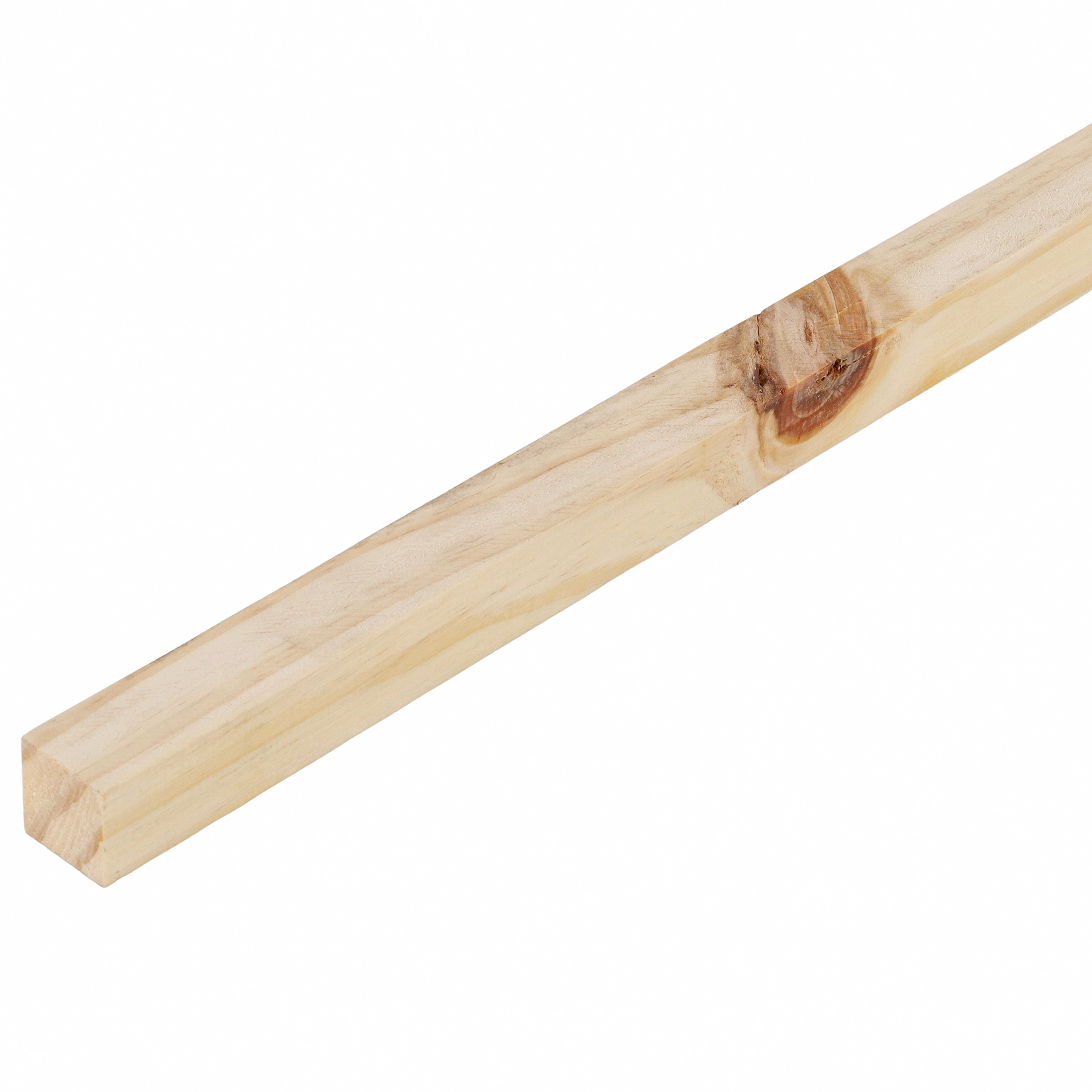 Quadrado de Madeira Pinus Natural 3x3x100cm Madeiras Lega
