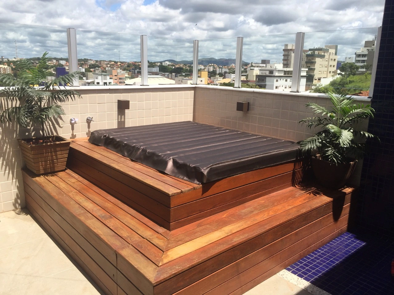Capa Térmica para SPA Retangular Terrace 170x130cm  Capa Spa
