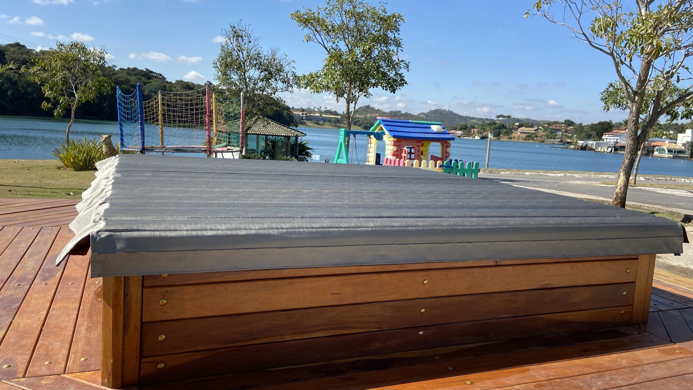 Capa Térmica para SPA Retangular Goldspacril 200x190cm Fendi Capa Spa
