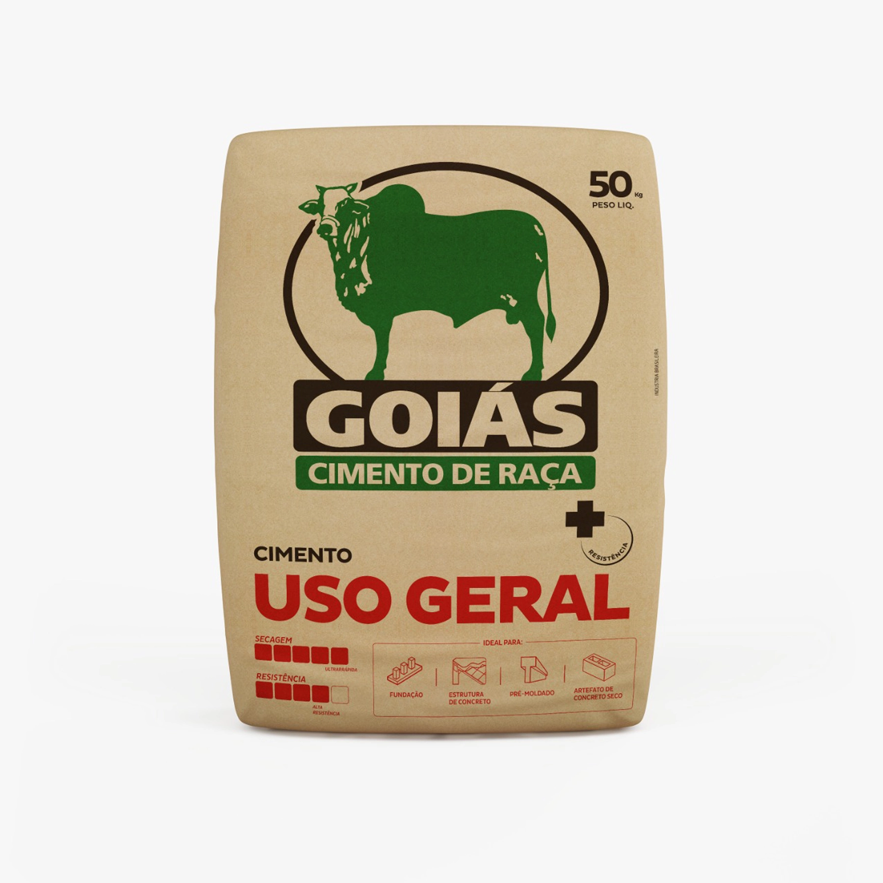 Cimento CP II F 32 Uso Geral 50kg Goiás