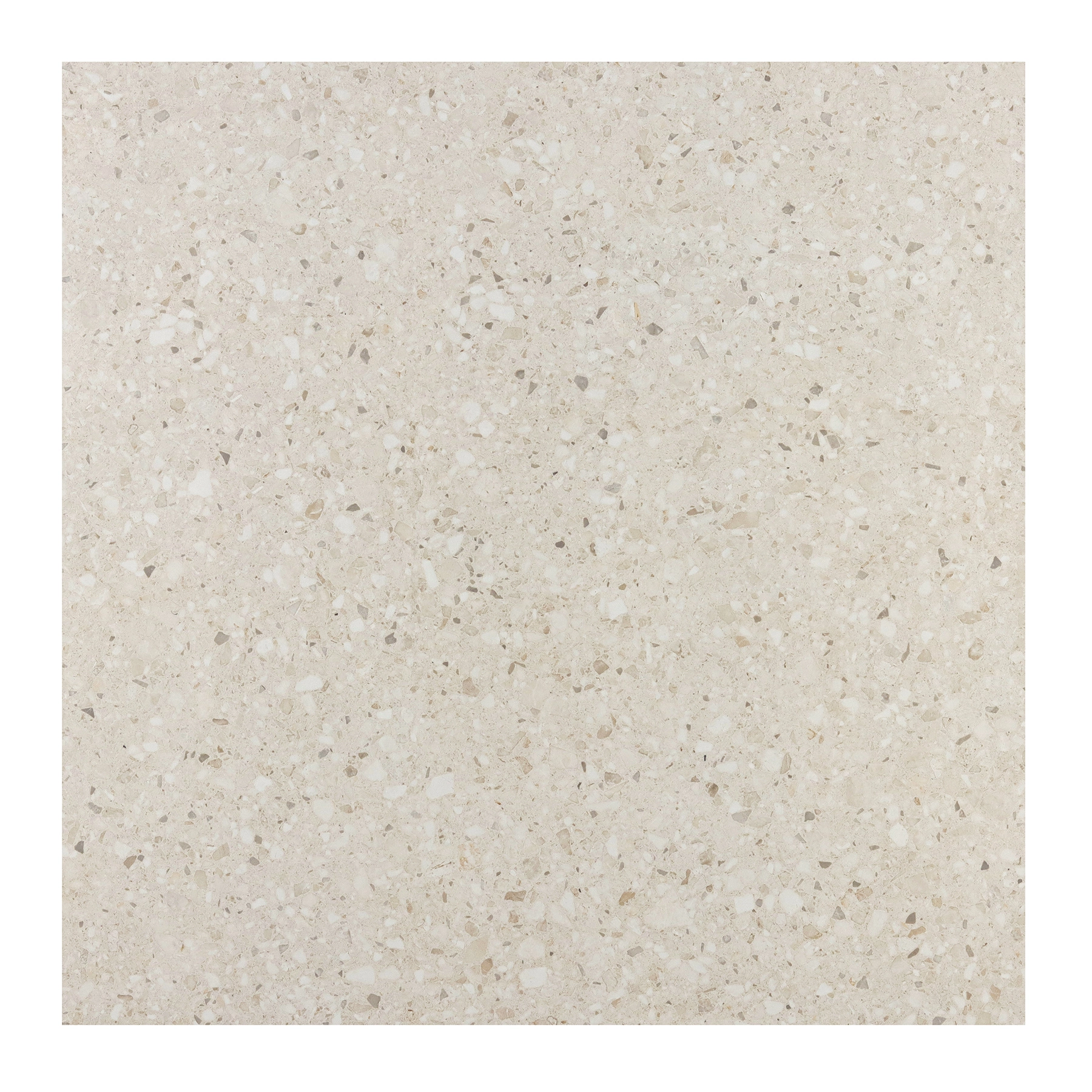Porcelanato Decorado Acetinado Borda Reta Interno 90x90cm Terrazo Veneziano Avorio Biancogres