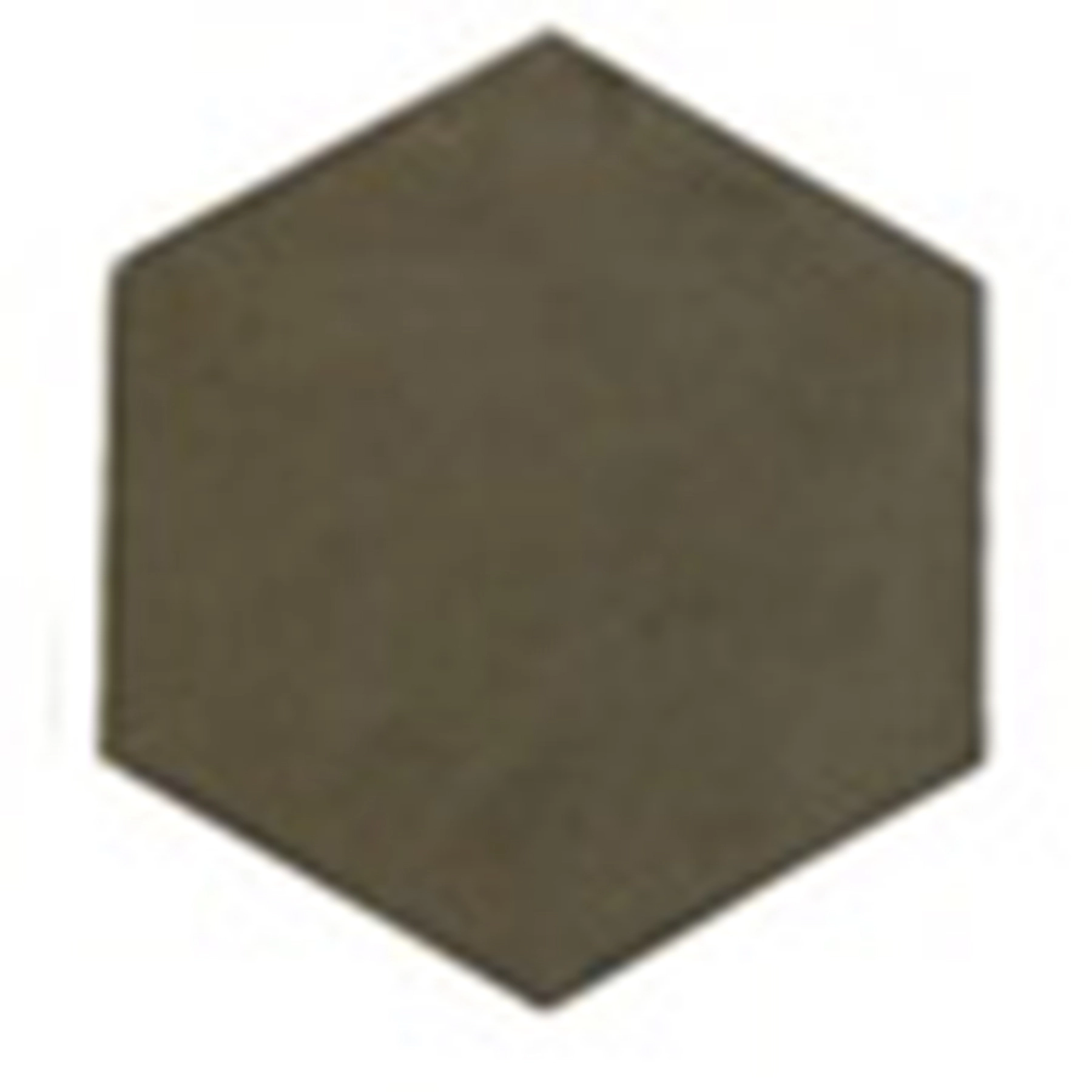 Ladrilho Hidráulico Hexagonal Liso Cza Nebl 15x17cm Oficina Yby