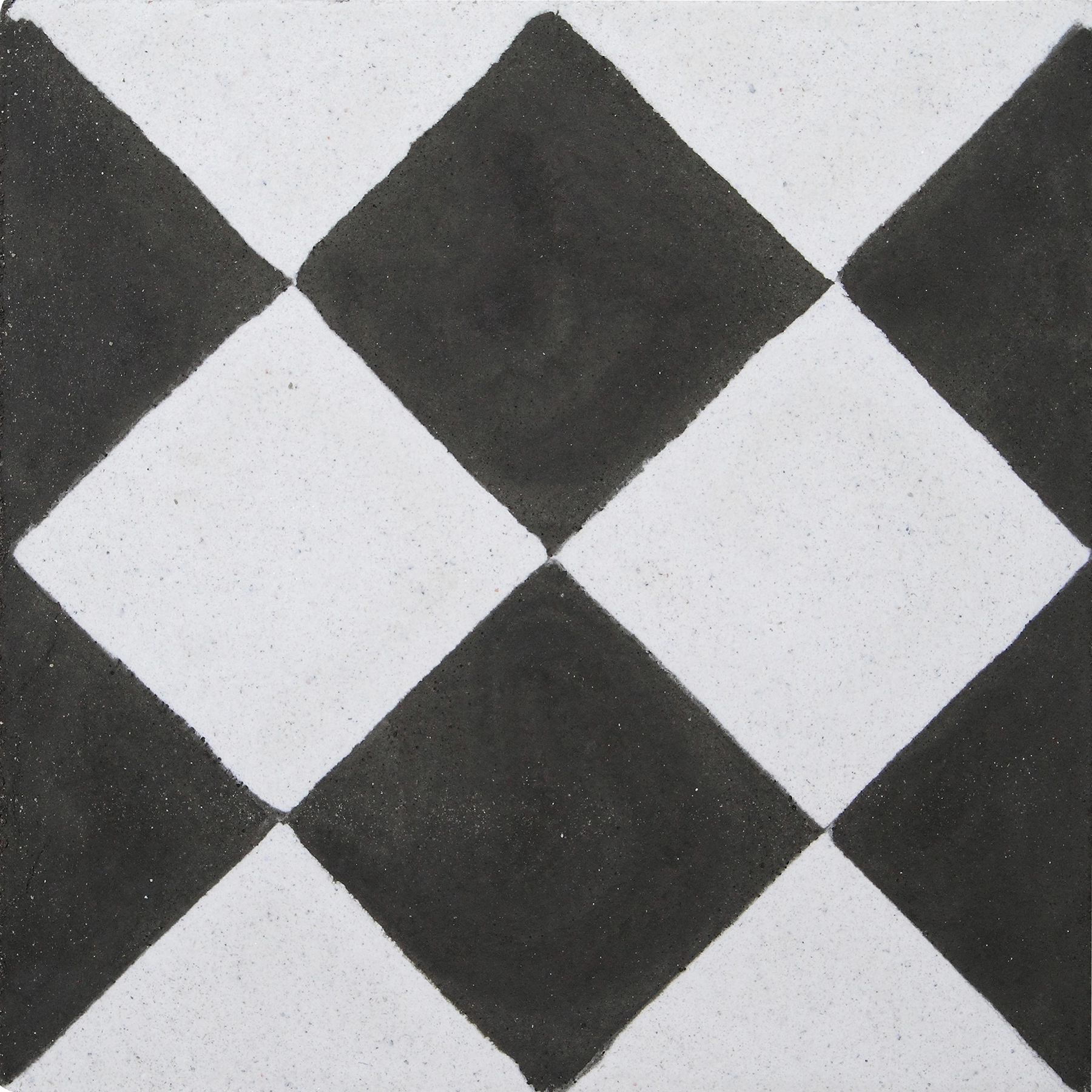 Ladrilho Hidráulico Quadrado Dados Preto E Branco 20x20cm Oficina Yby