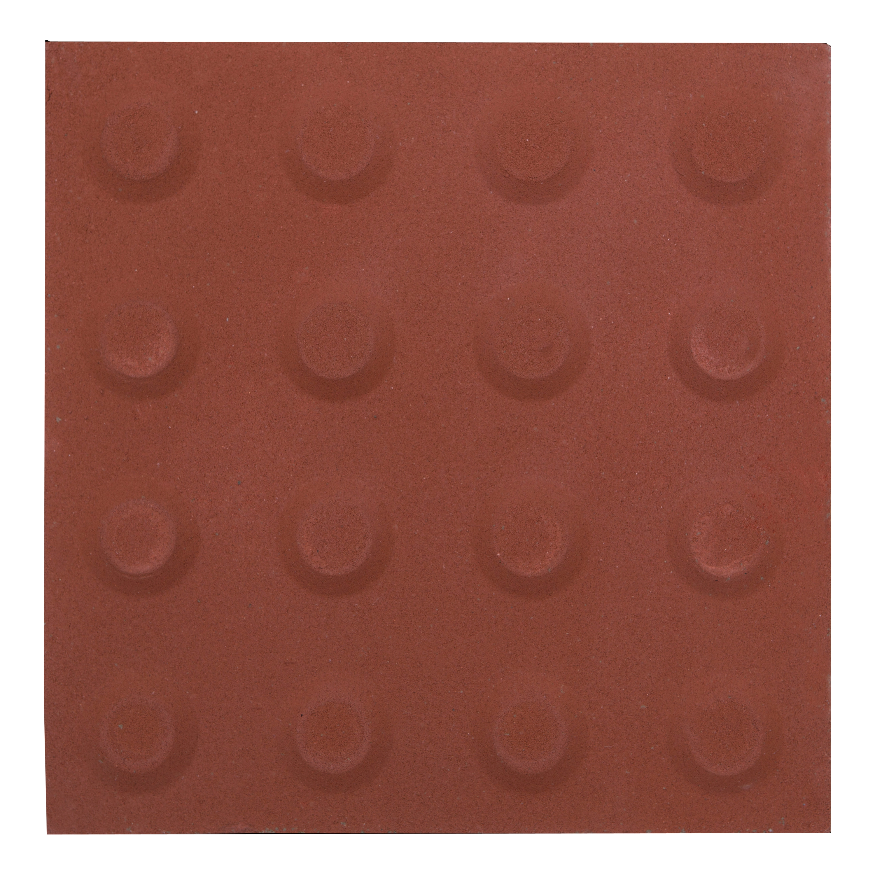 Piso Podotátil Alerta Vermelho 20x20cm Cimartex