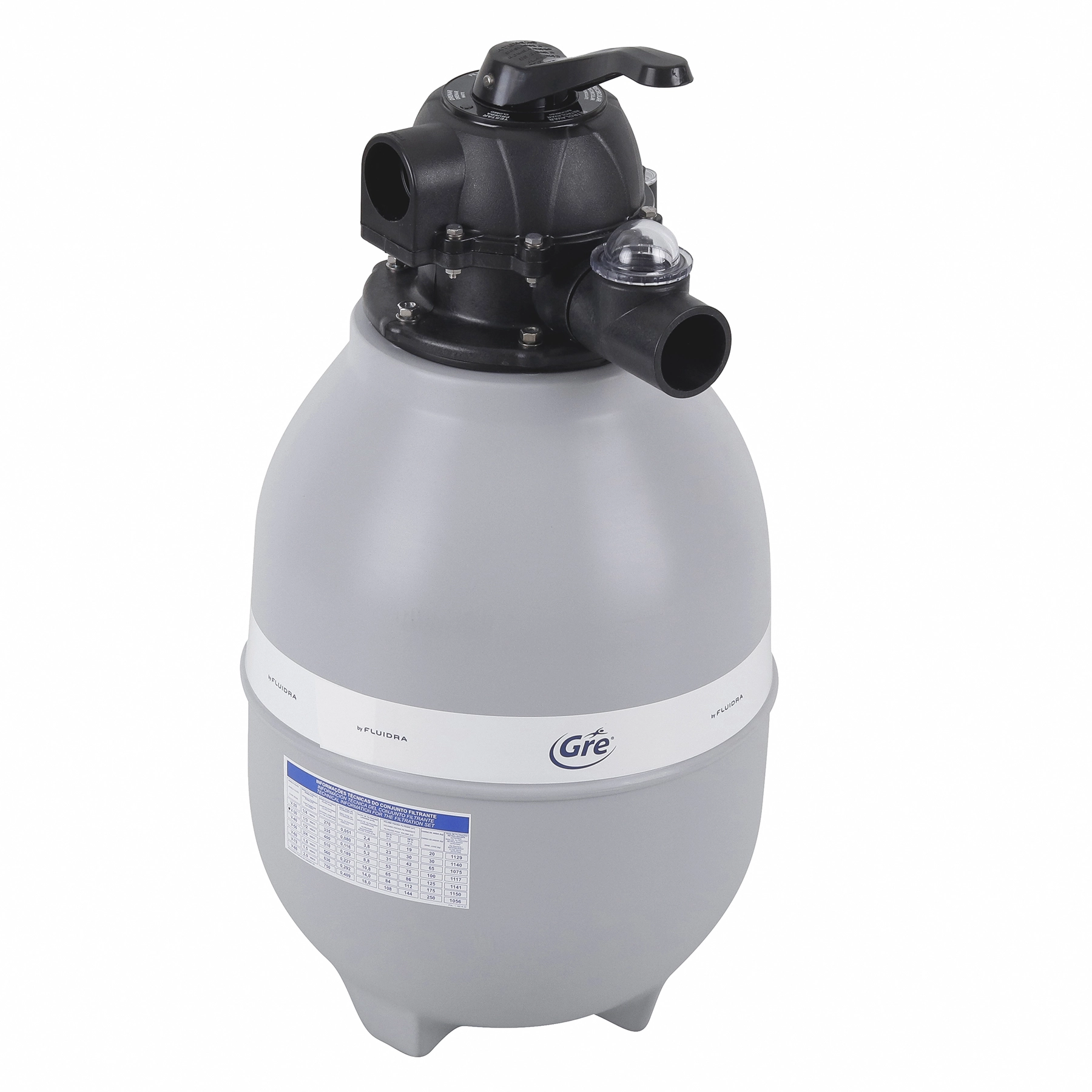 Filtro para Piscina 30.000L para Bombas 1/3CV GRE300 GRE