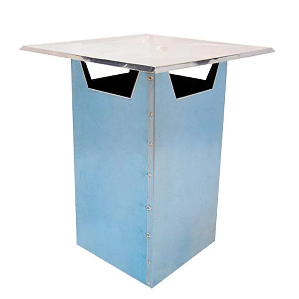 Chapéu Chinês Inox 24x24x50cm Atacadão Lazer
