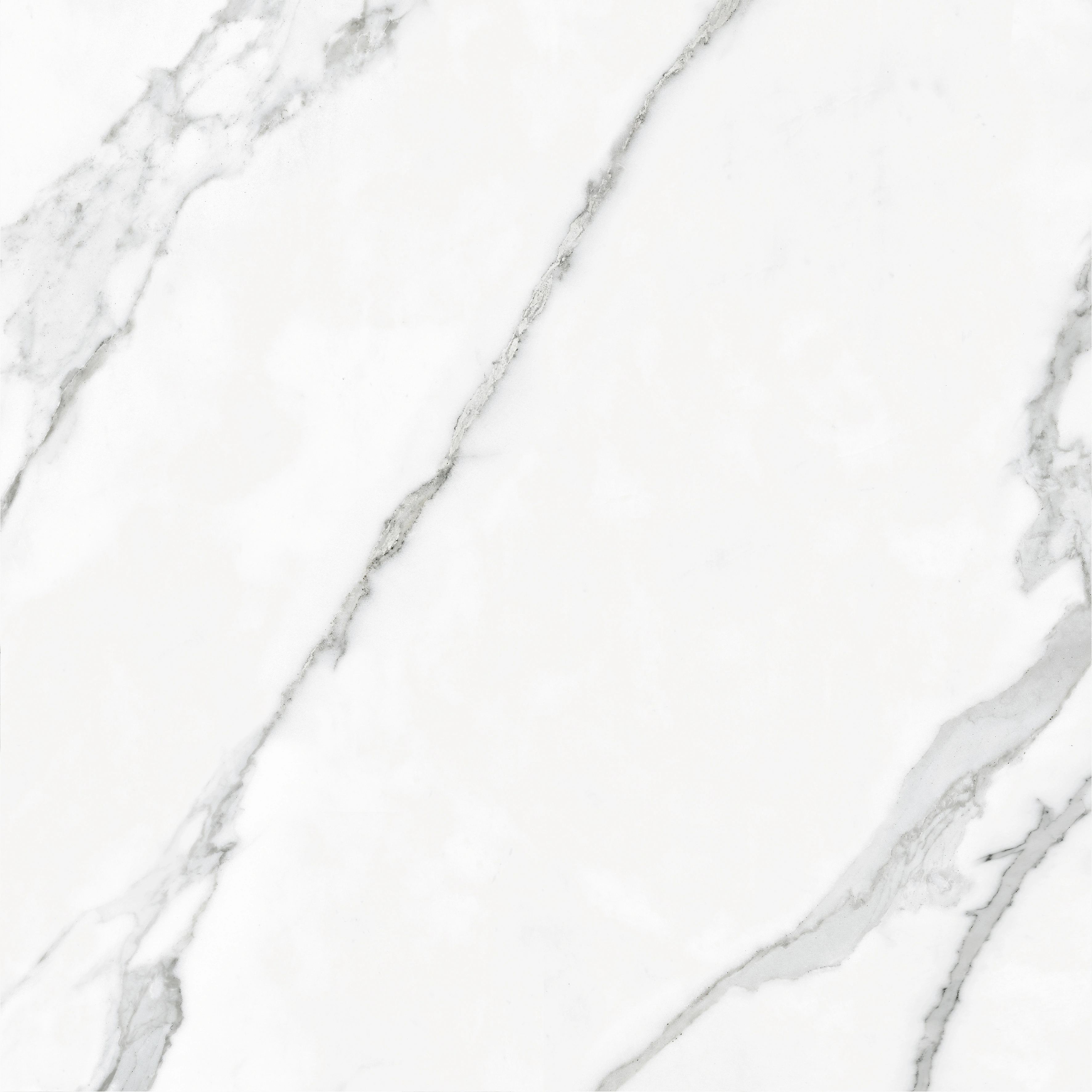Piso Cerâmico Marmorizado Acetinado Borda Arredondada Interno 54x54cm Cordova Arielle