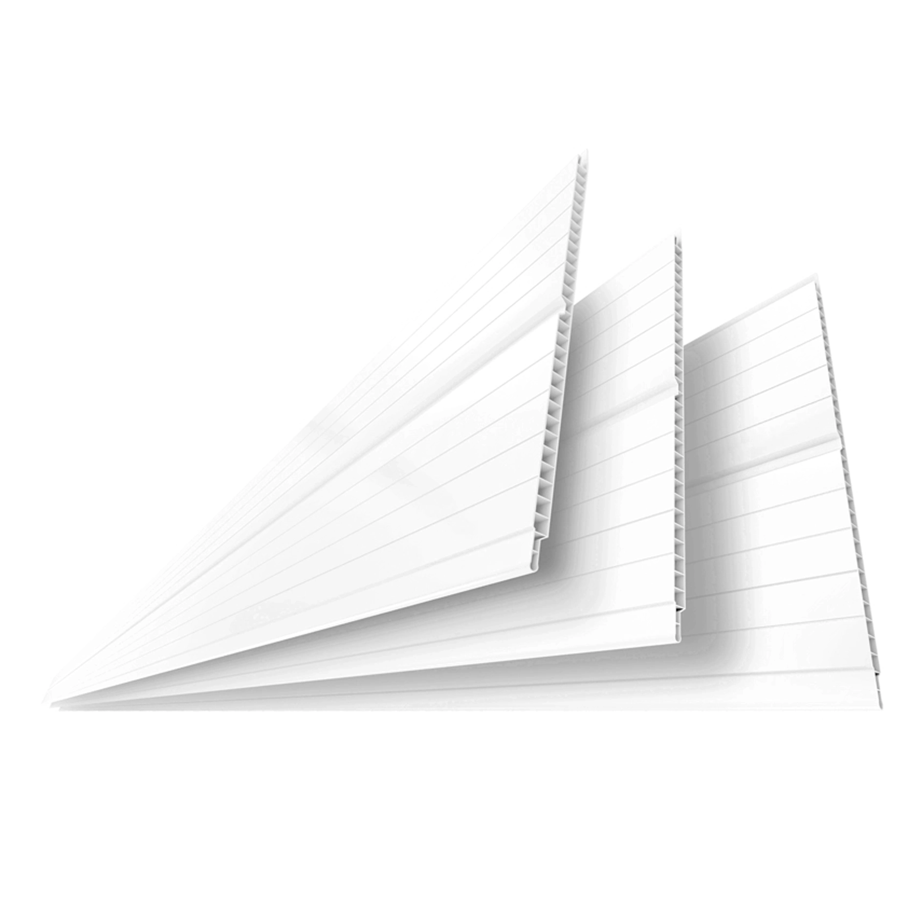 Forro de PVC Branco Neve 4m x 20cm Gemini Slim Plastilit